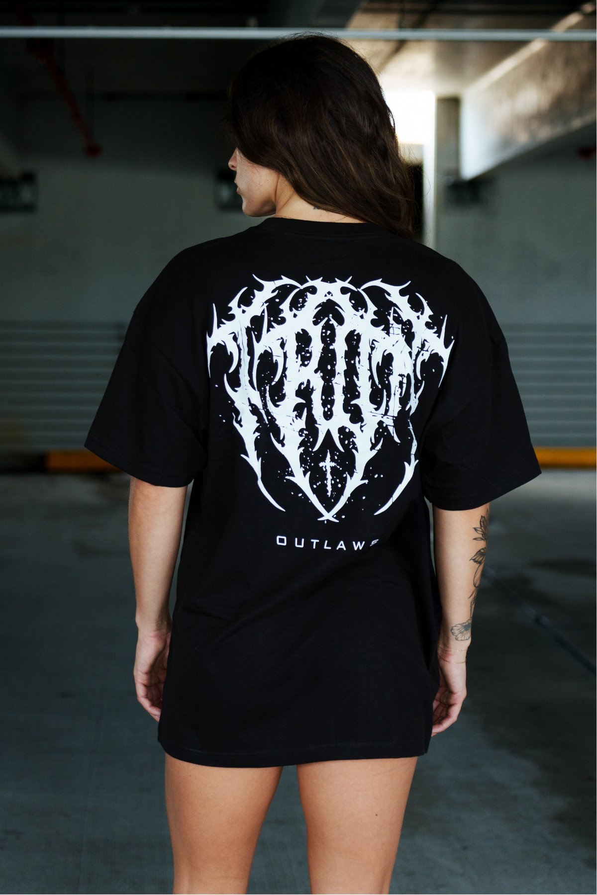 Death & Iron Oversized Tee