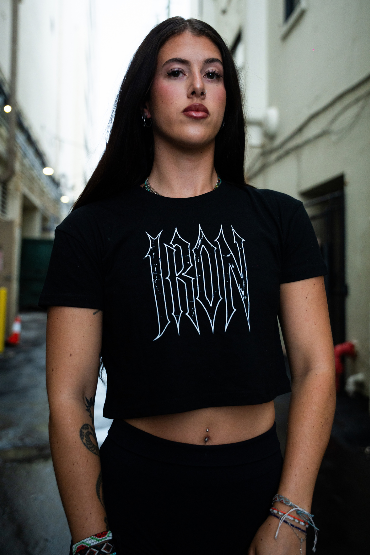 Death Moth Crop Top