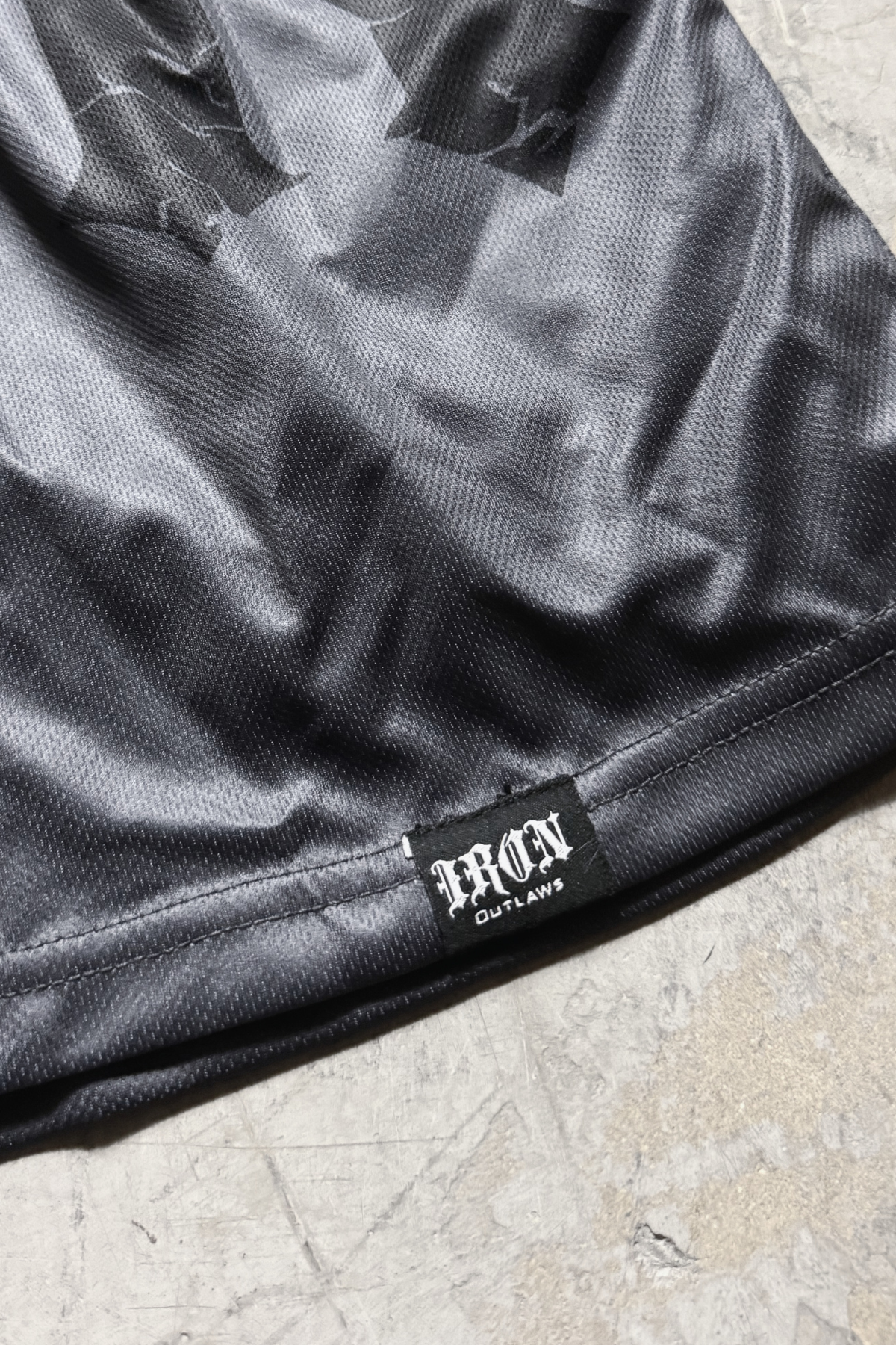 Iron Family Mesh Shorts Grey