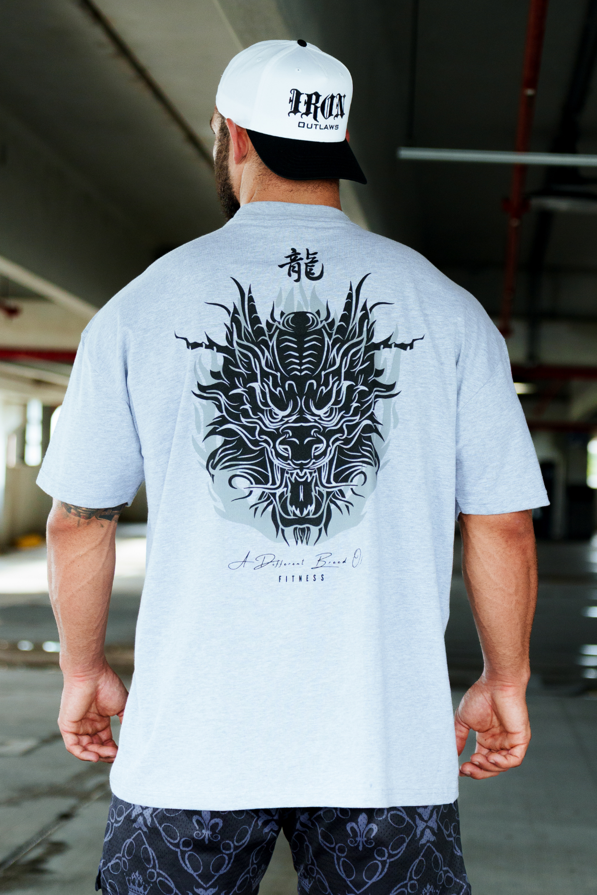 Iron Dragon Oversized Tee