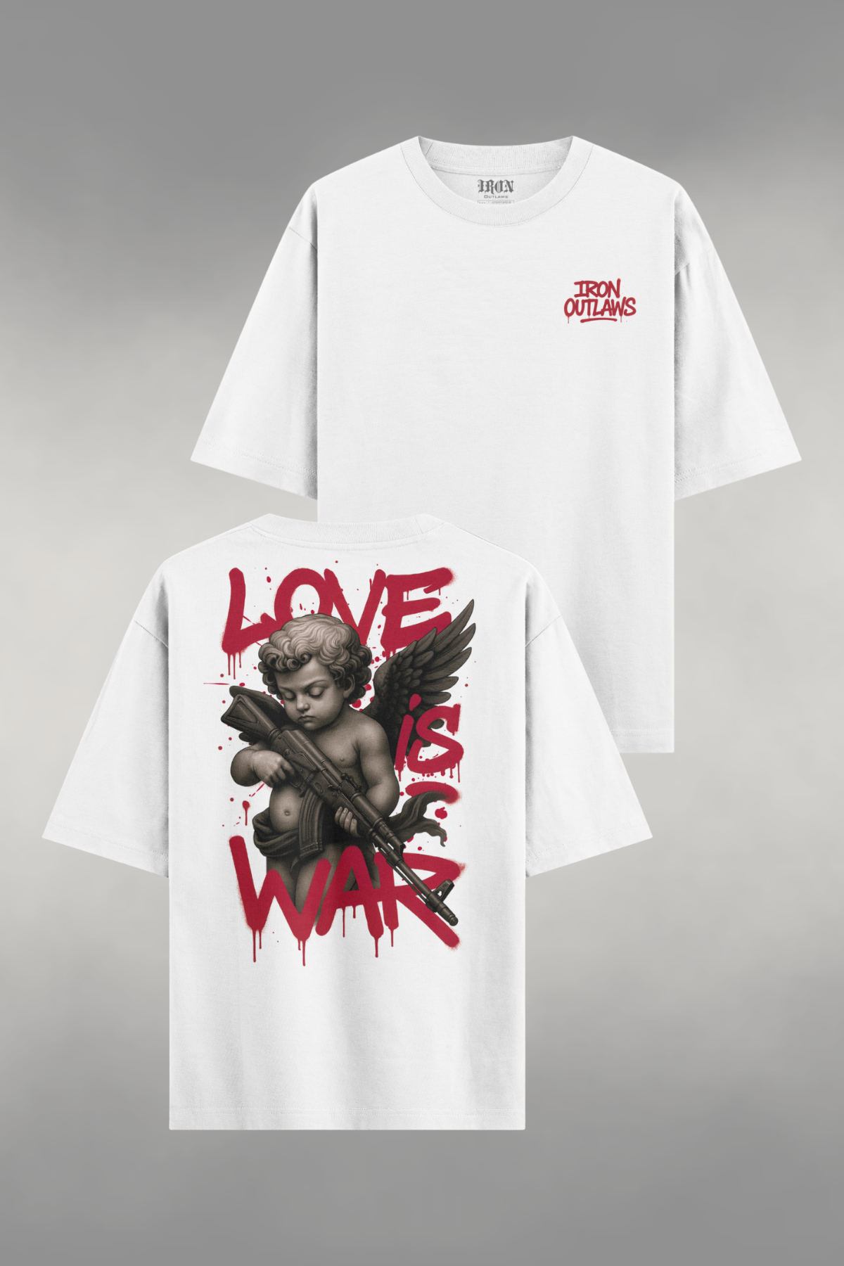 Love Is War Oversized Tee
