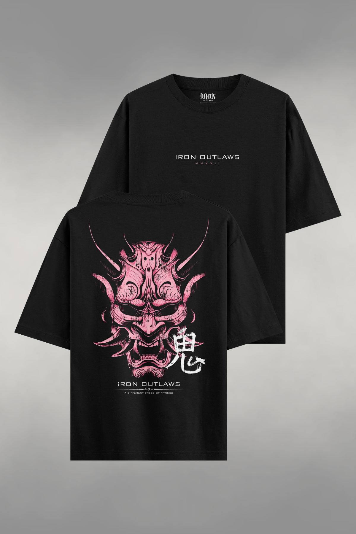 Pink Oni Oversized Tee