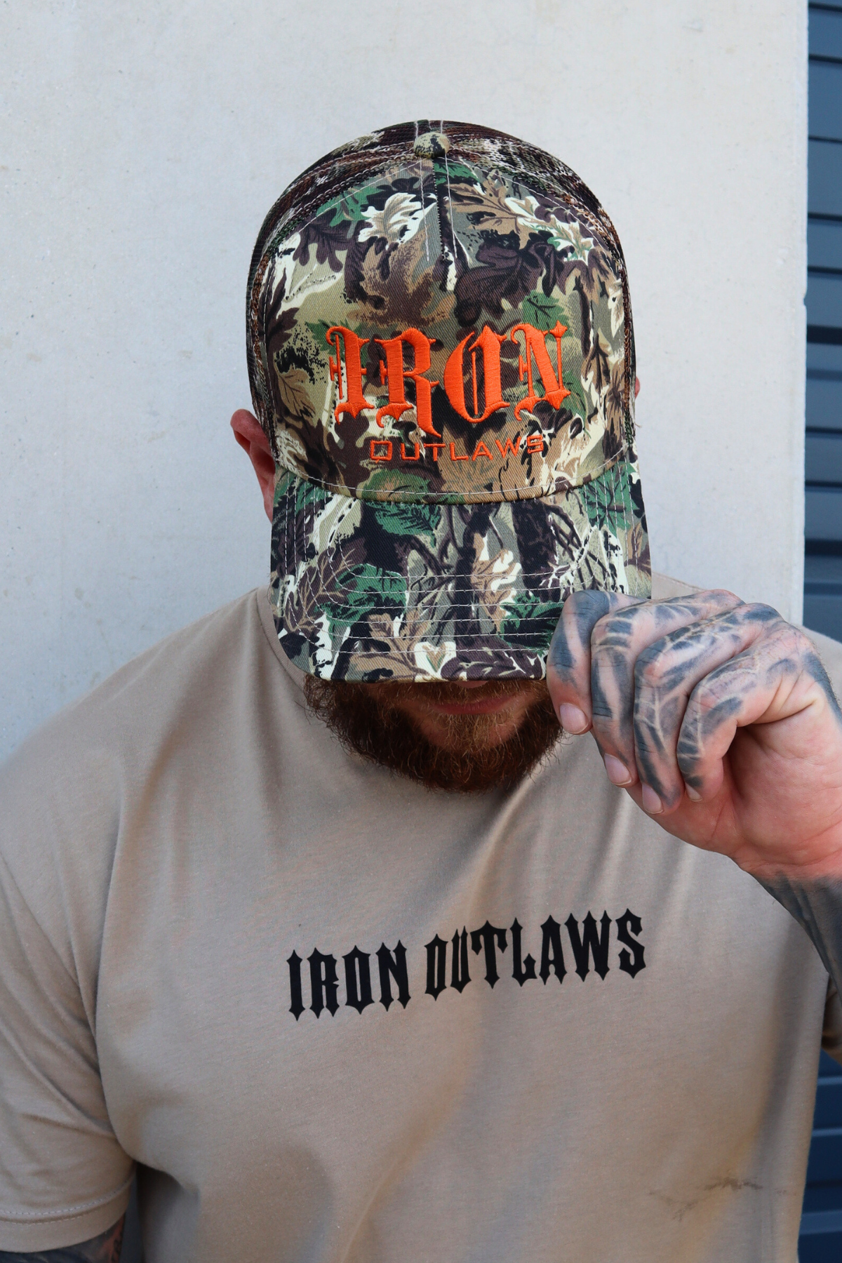 Iron Camouflage Trucker Hat