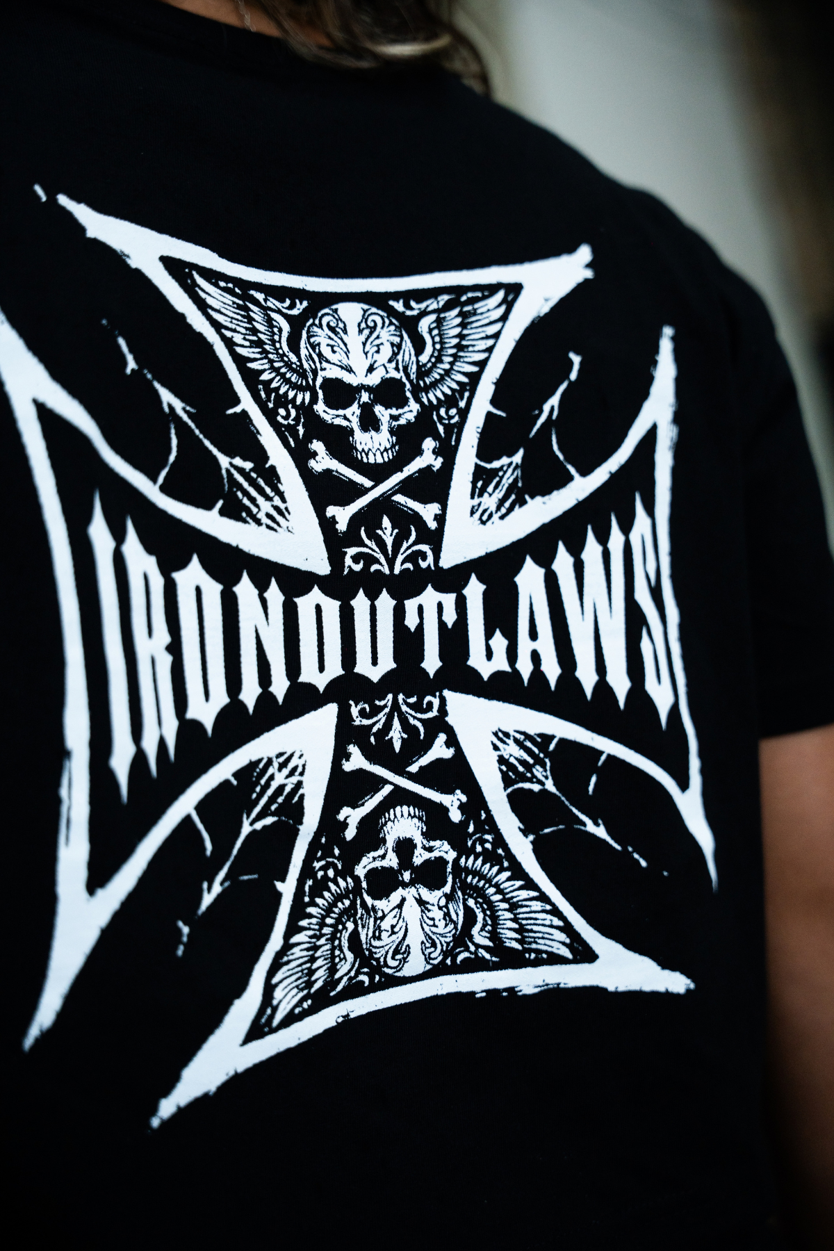 Iron Cross Crop Top