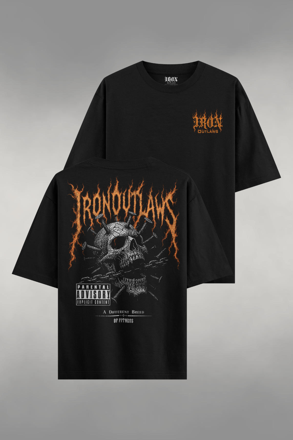 Fire & Iron Oversized Tee