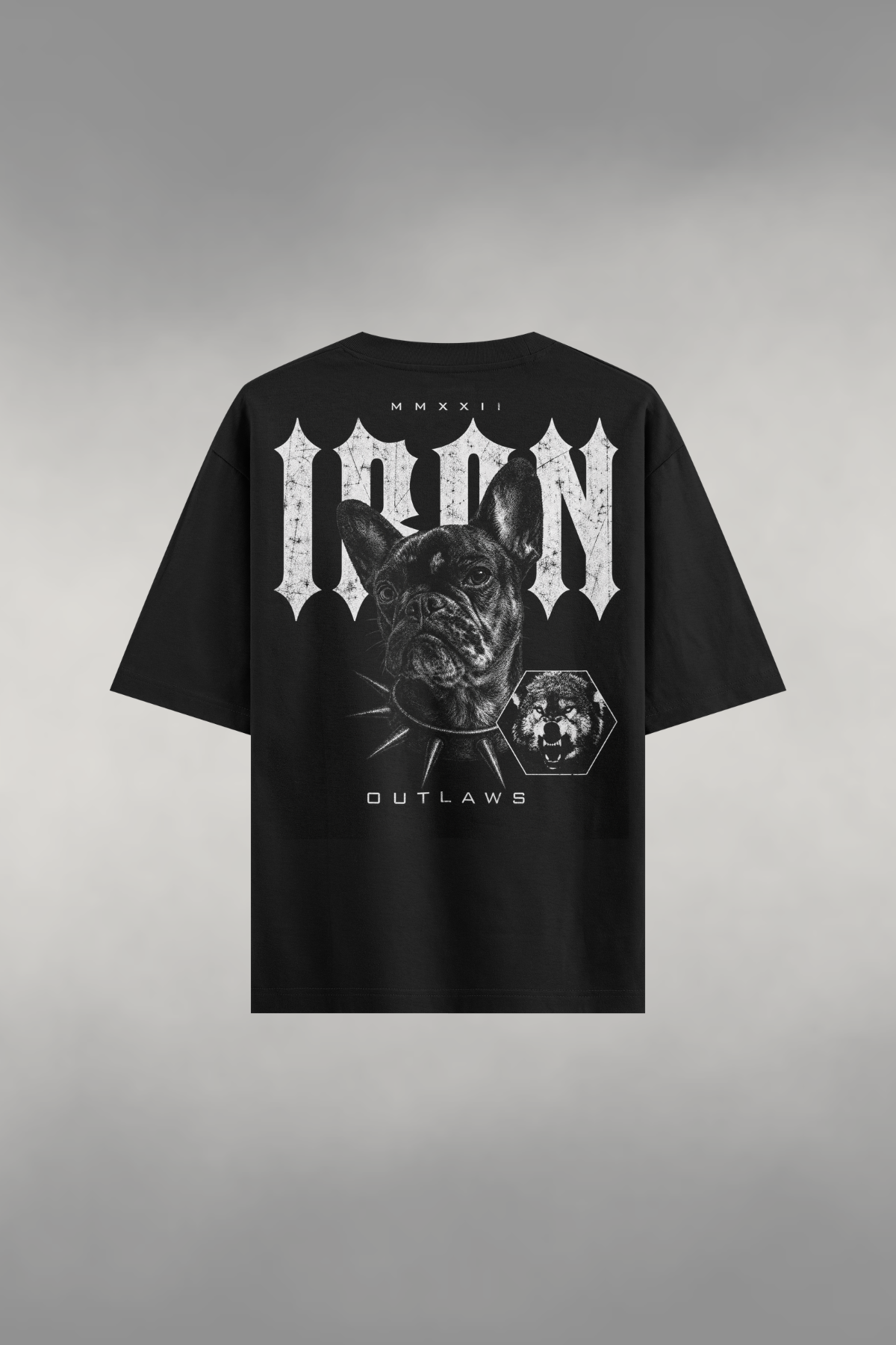 Iron Frenchie Oversized Tee