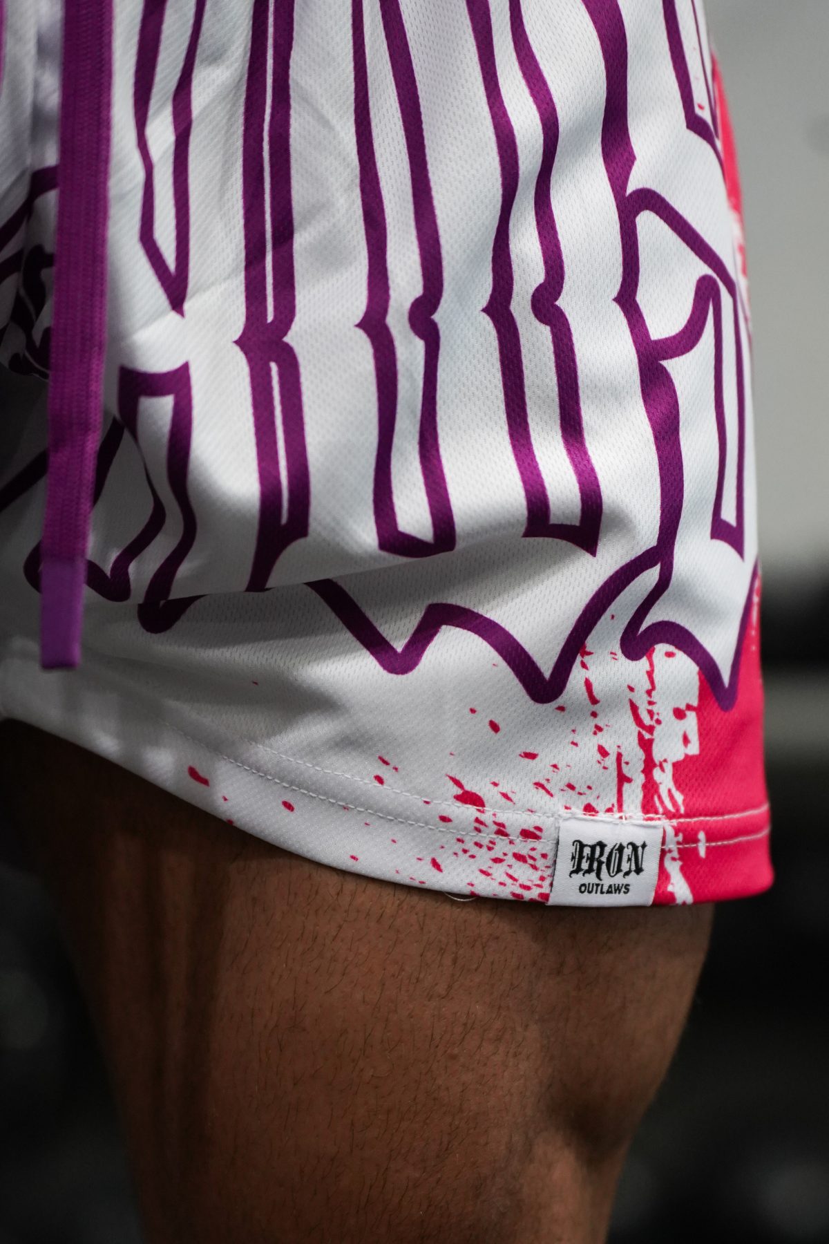 Miami Vice Mesh Shorts White