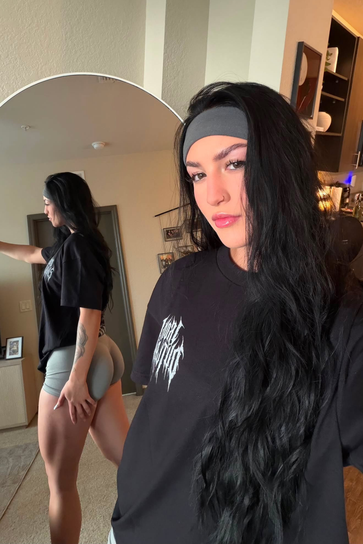 Death By Iron Oversized Tee