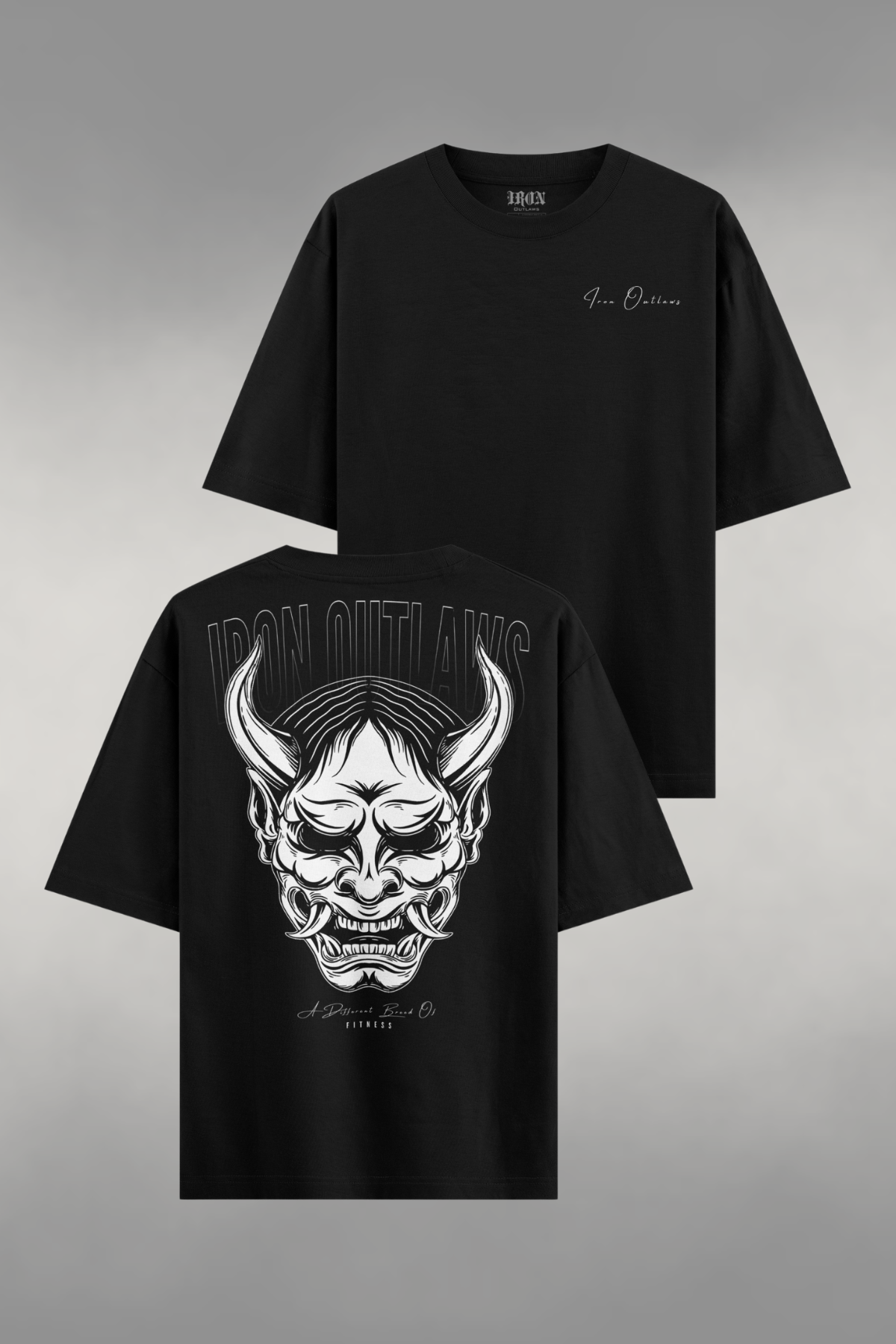 Oni Mask Oversized Tee