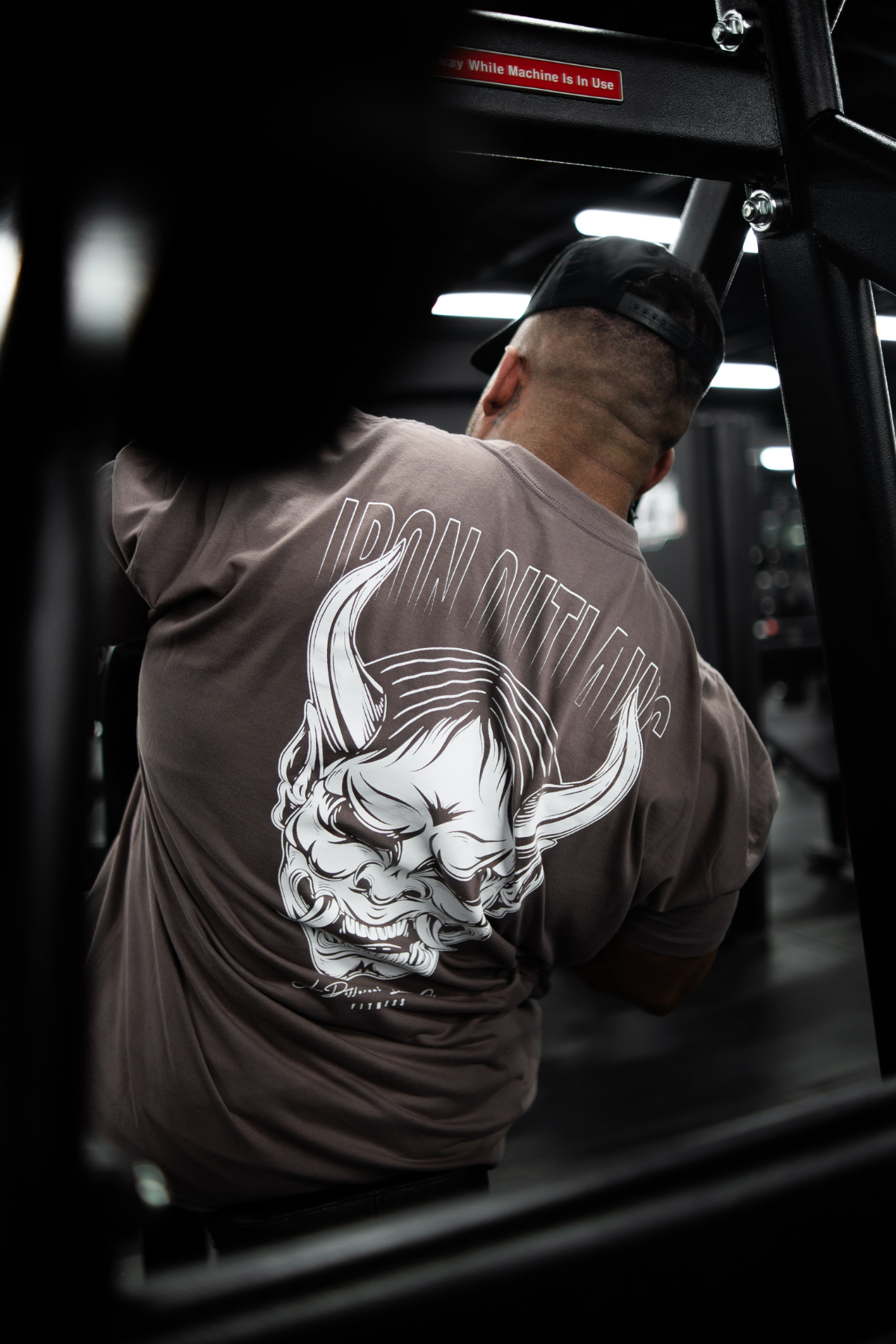 Oni Mask Oversized Tee