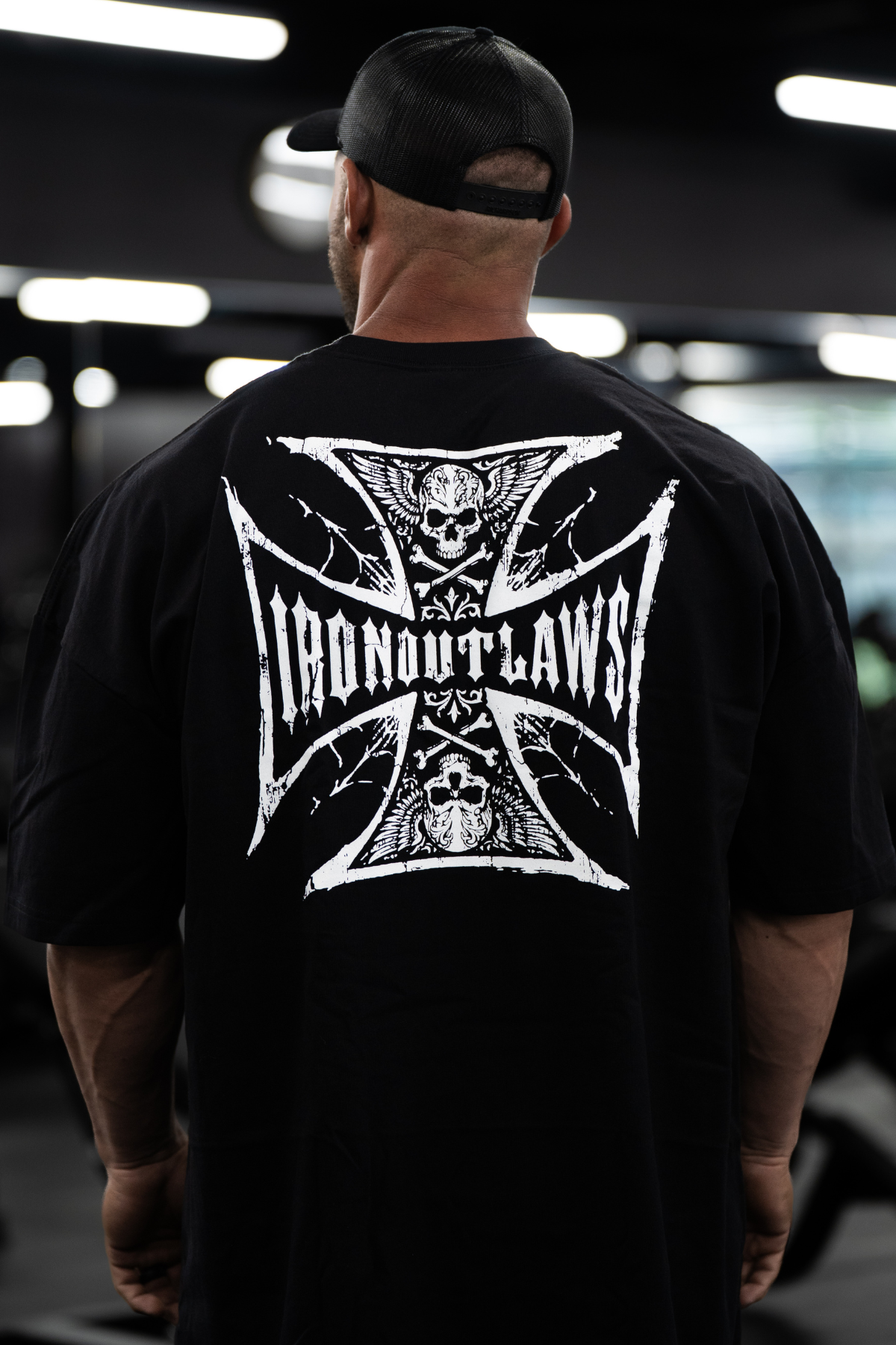 Iron Cross Oversized Tee