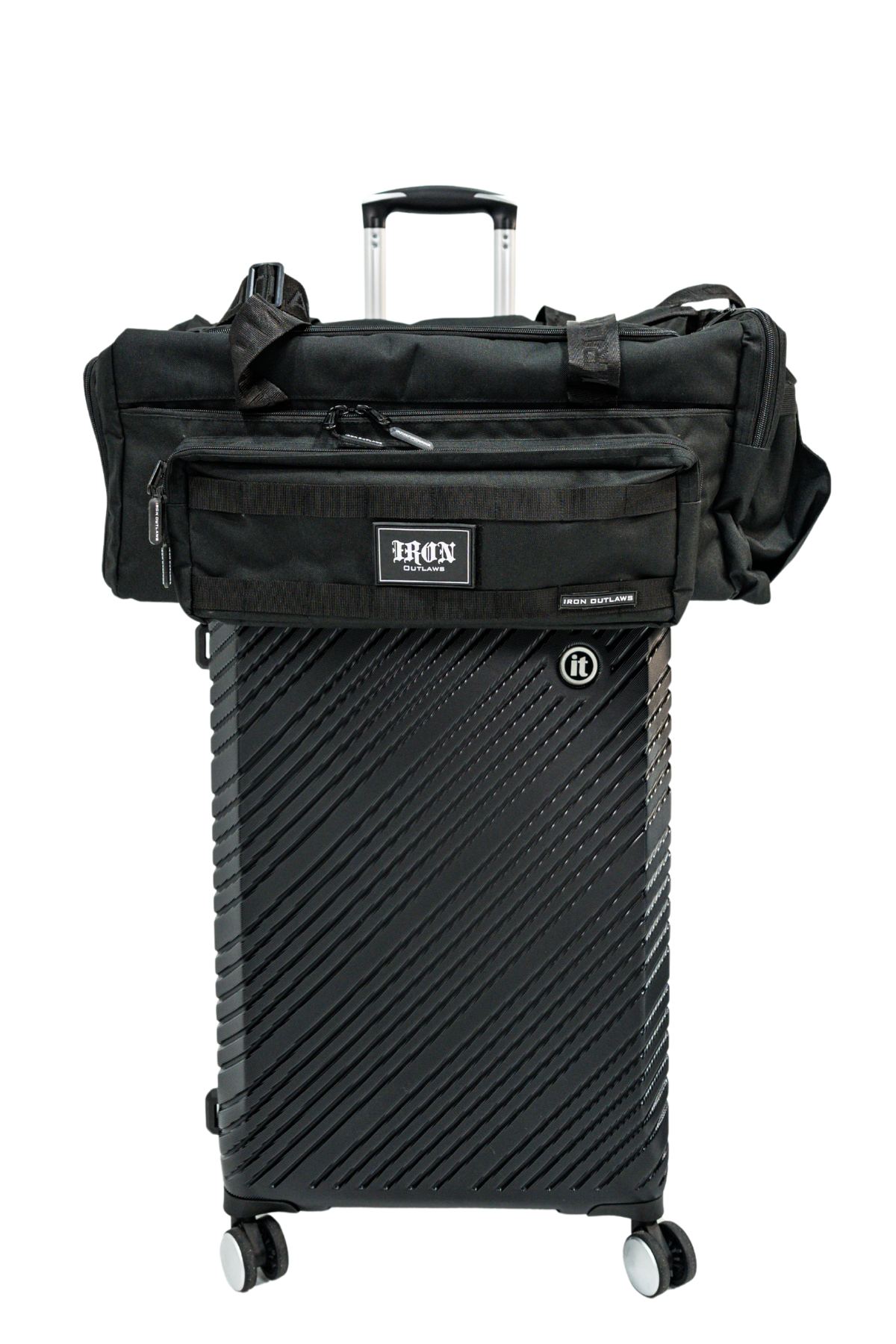 45L Iron Duffle Bag Black