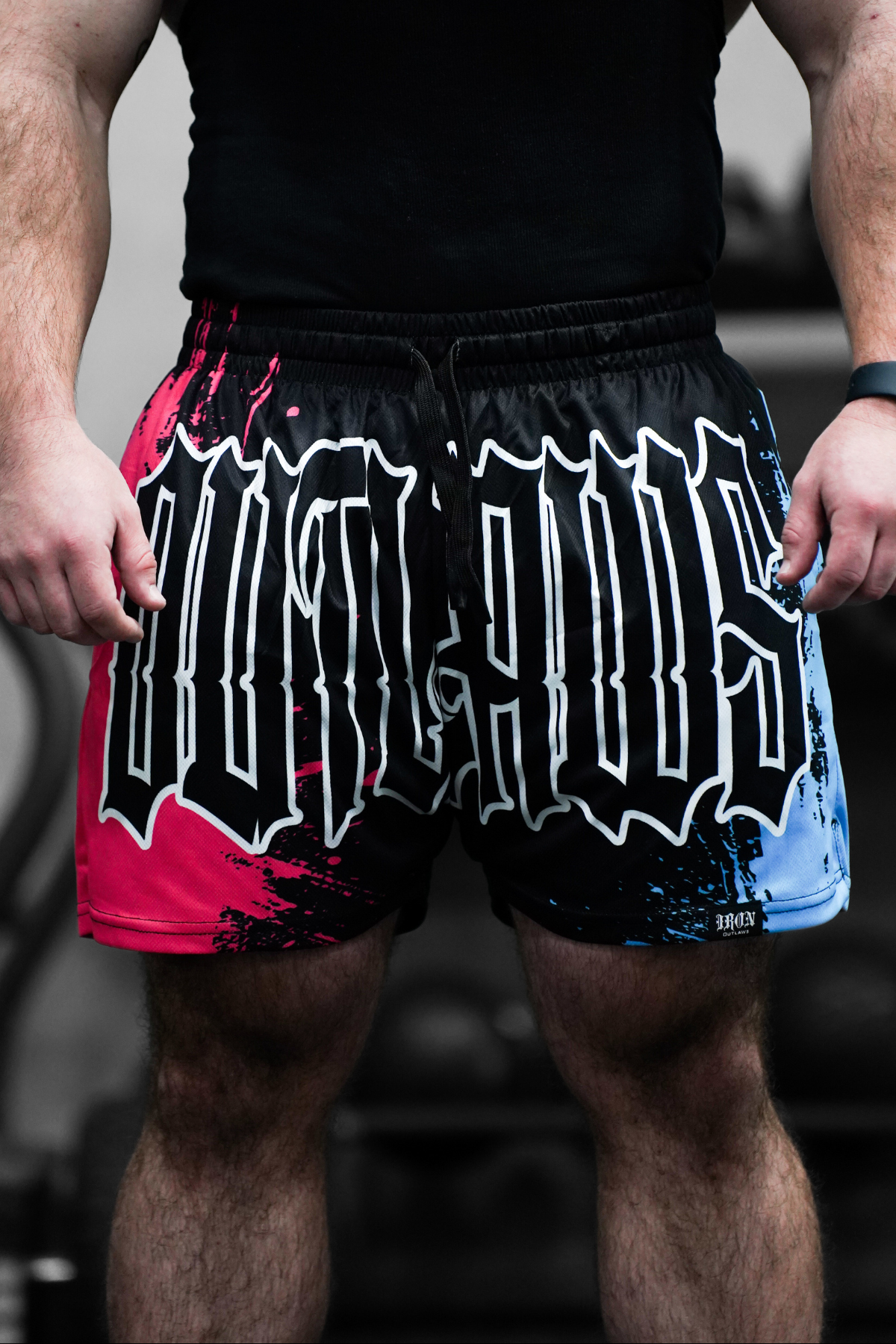 Miami Vice Mesh Shorts Black