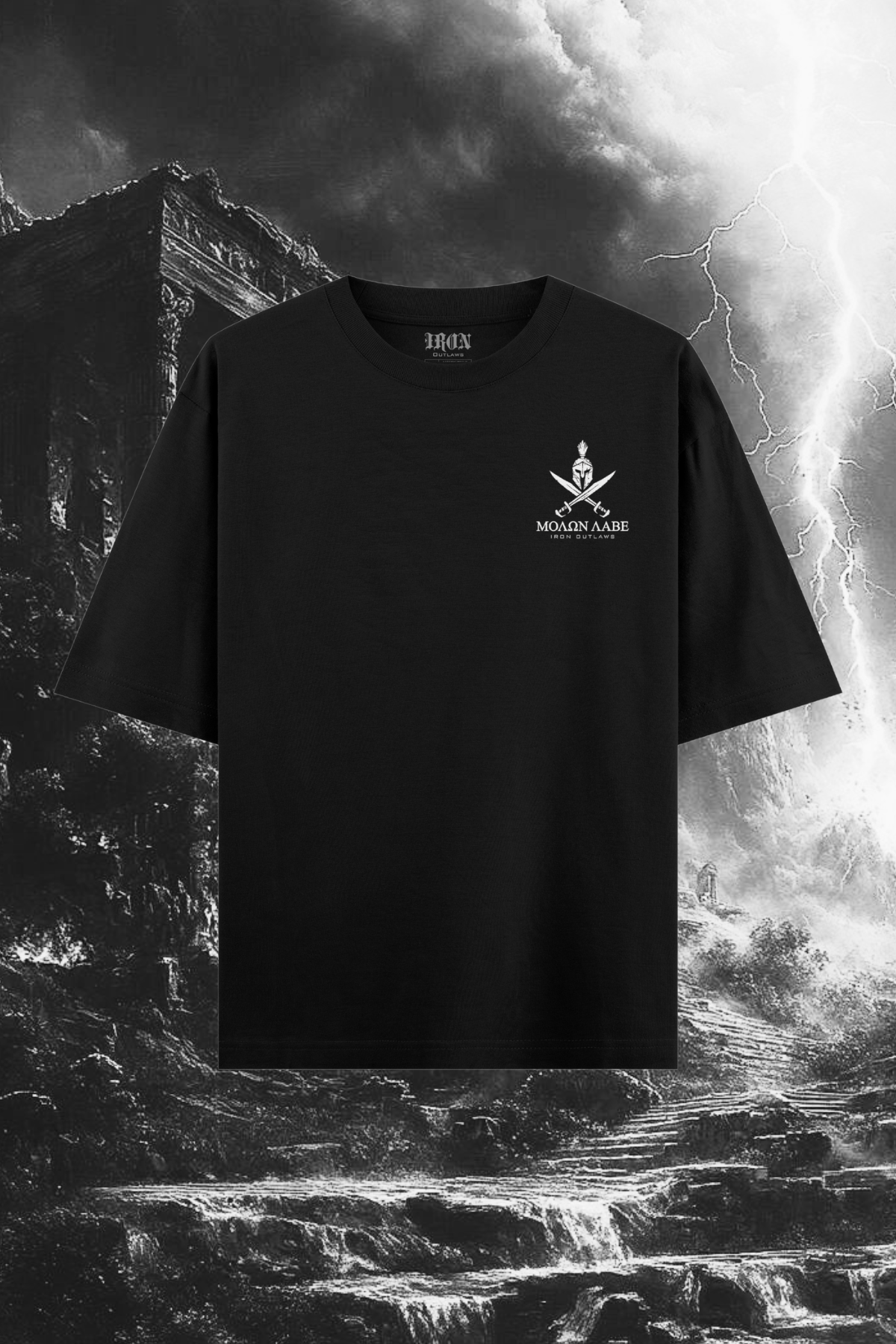 Molon Labe Oversized Tee