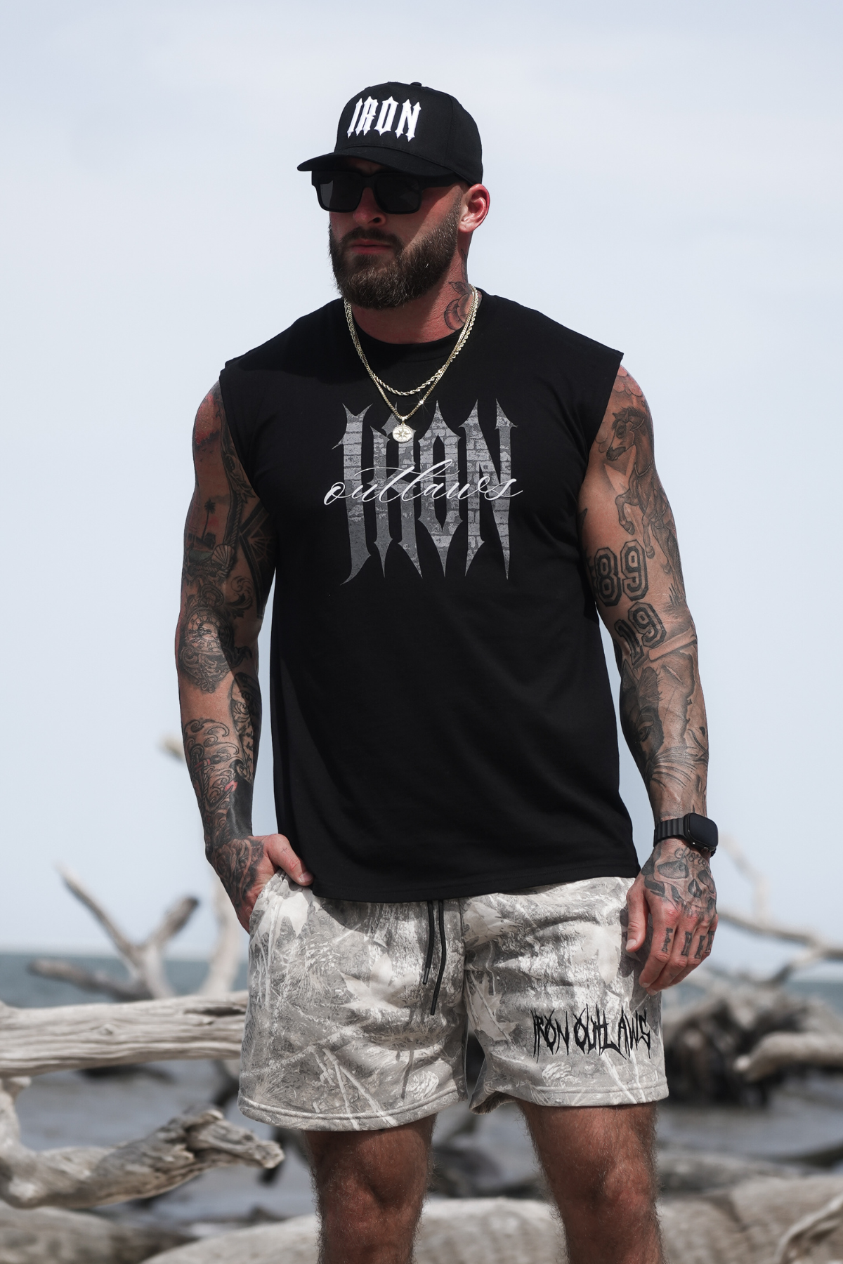 Outlawed Muscle Tee