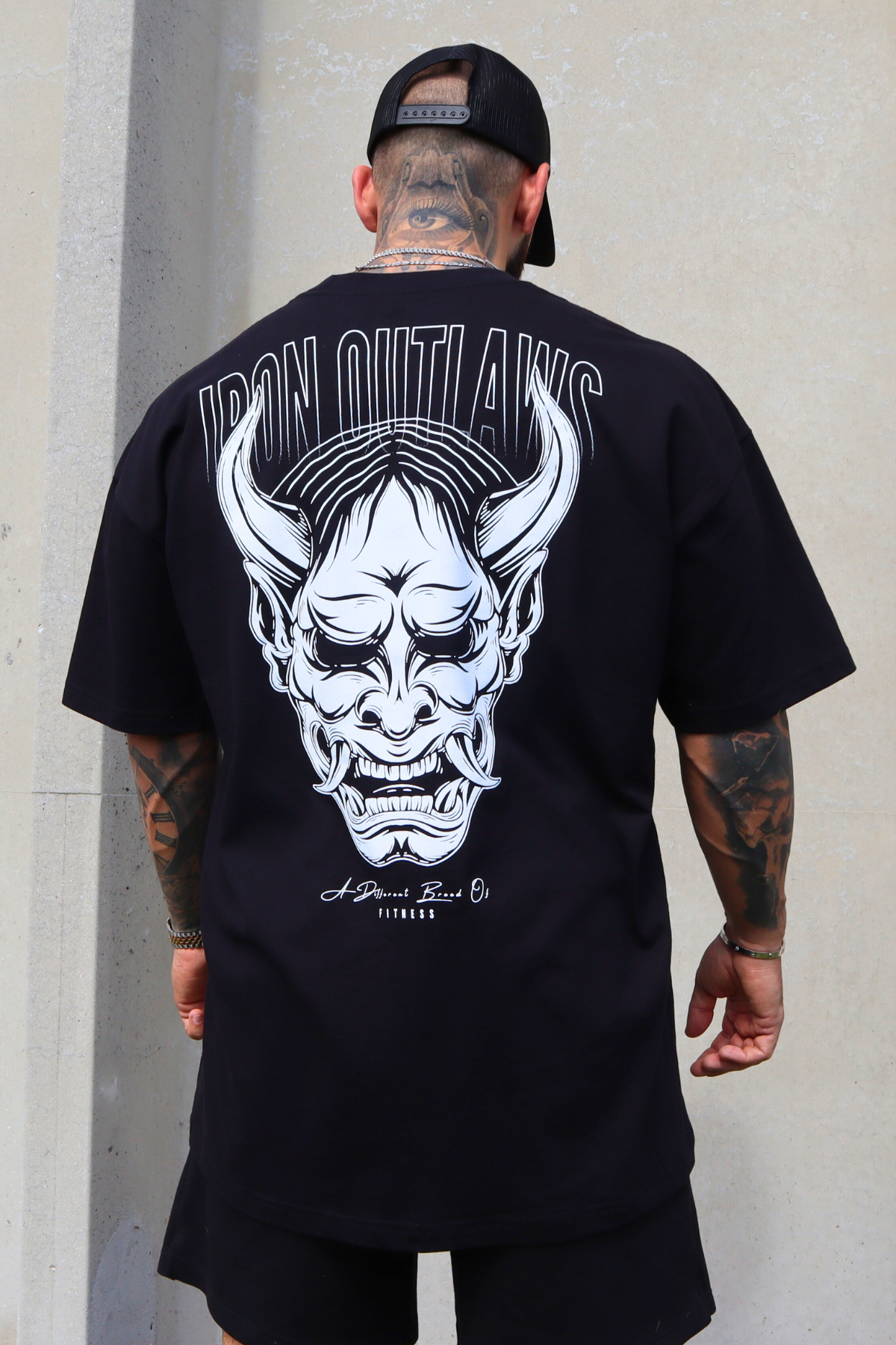 Oni Mask Oversized Tee