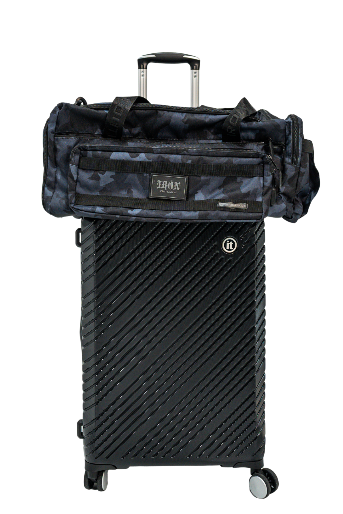 45L Iron Duffle Bag Midnight Camo