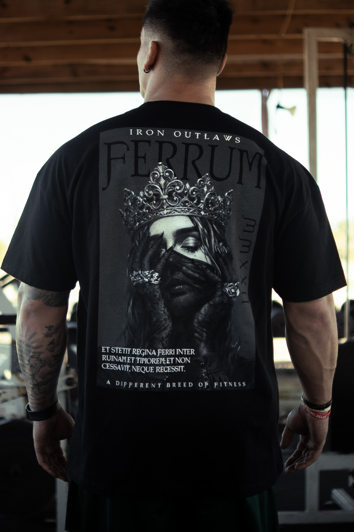 Queen Of Iron Oversized Tee