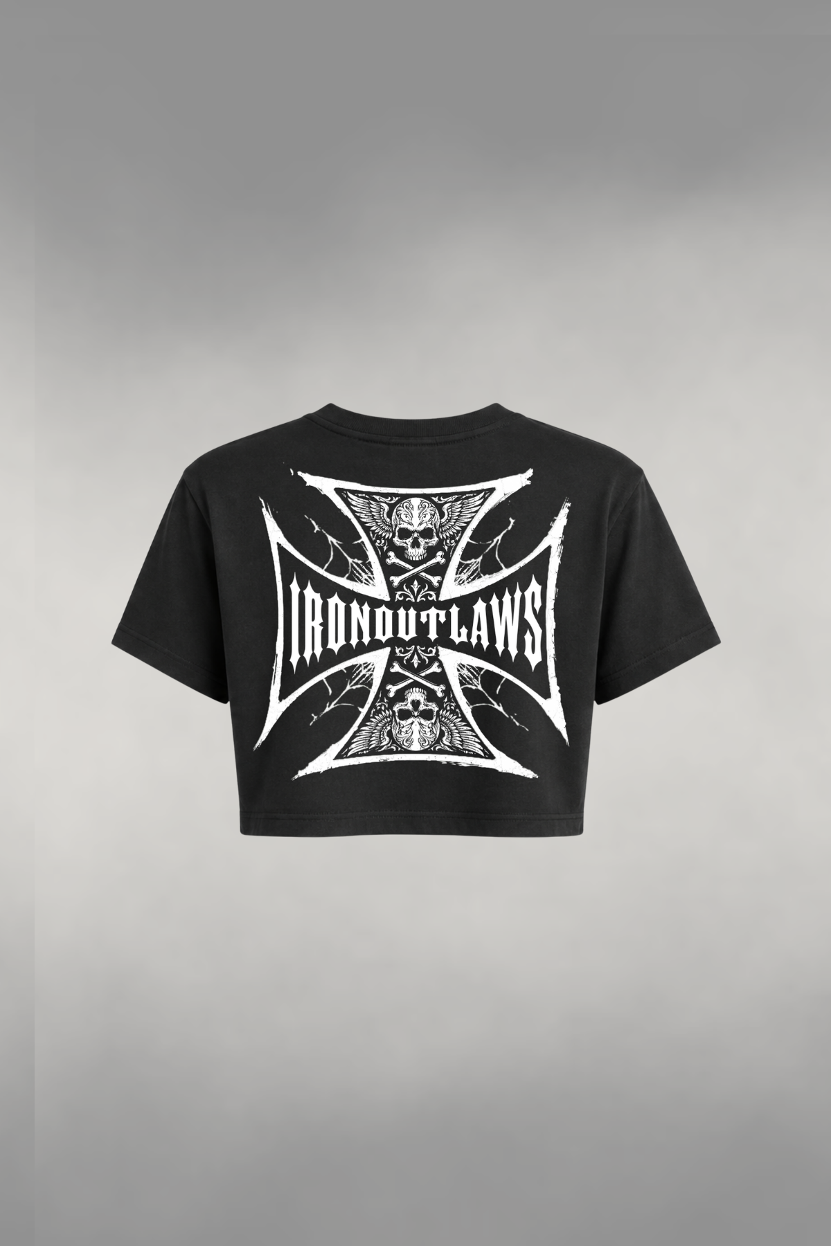 Iron Cross Crop Top