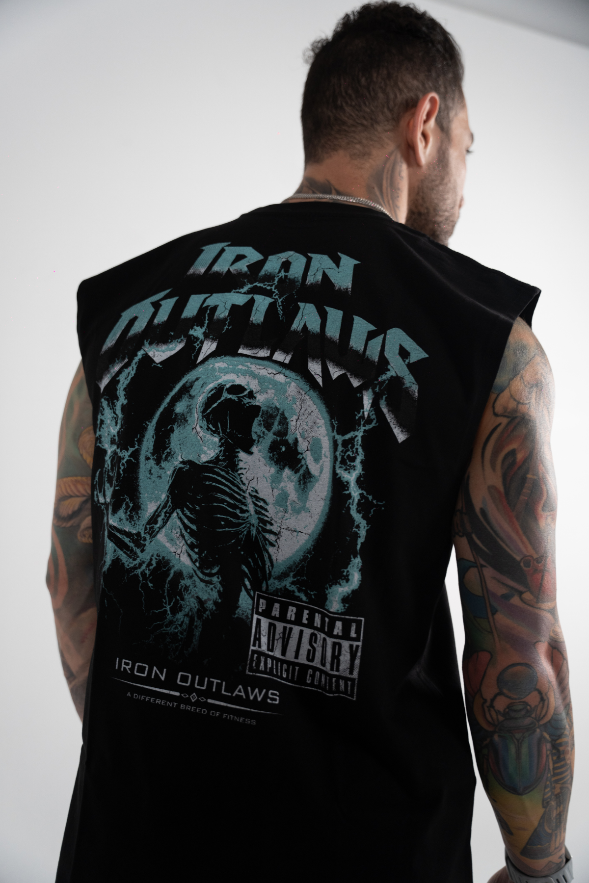 Iron Lightning Muscle Tee