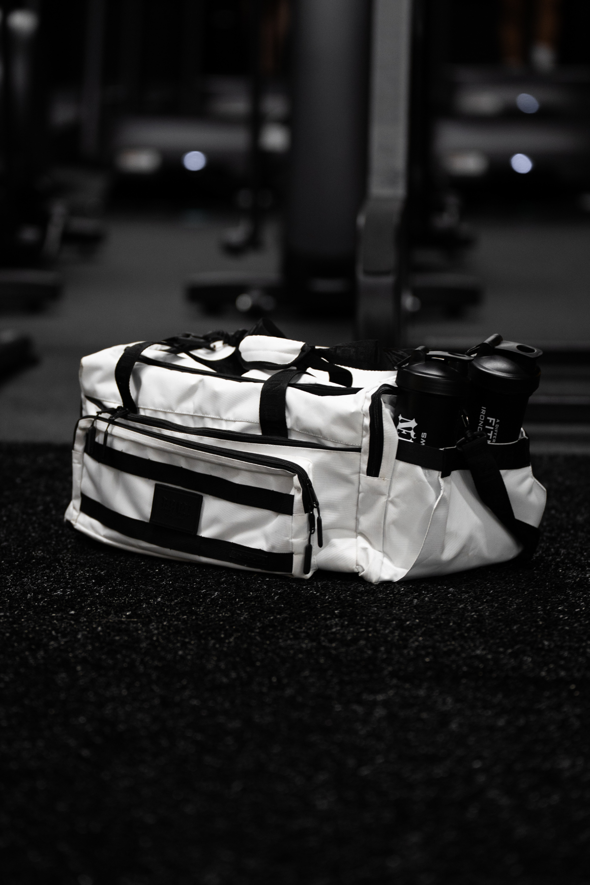 45L Iron Duffle Bag White