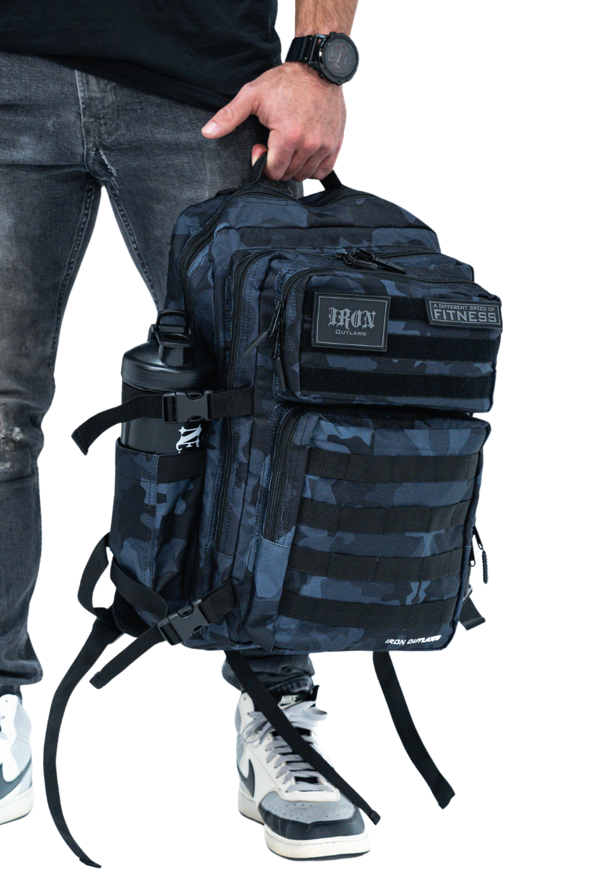 35L Iron Backpack Midnight Camo