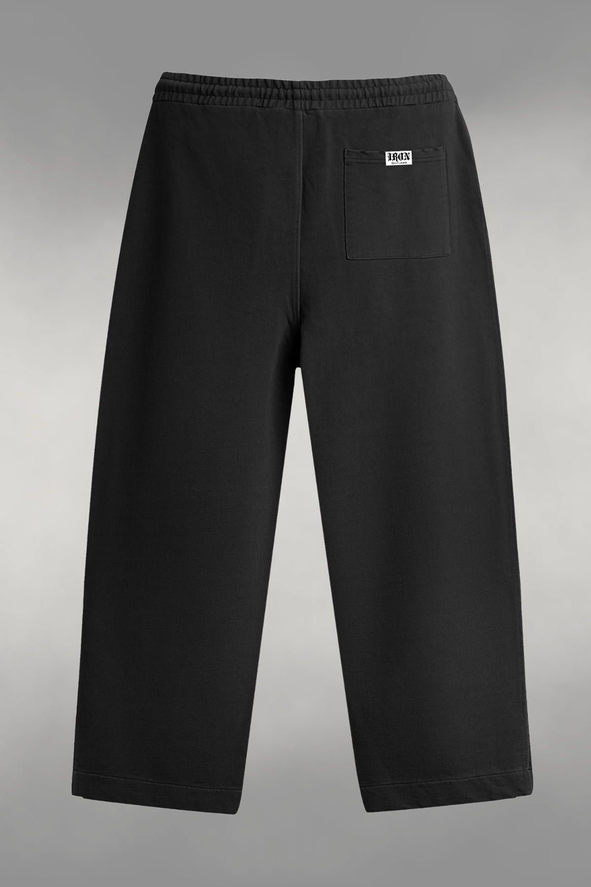 Midweight Stonewash Black Sweatpants