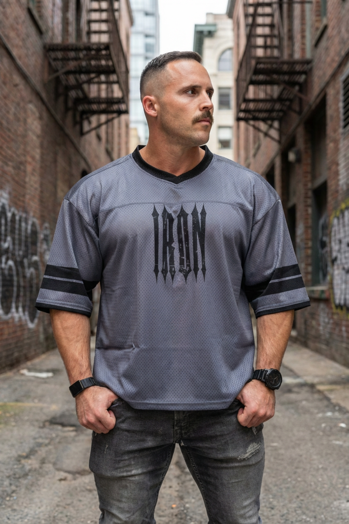 Iron Family Cropped Jersey