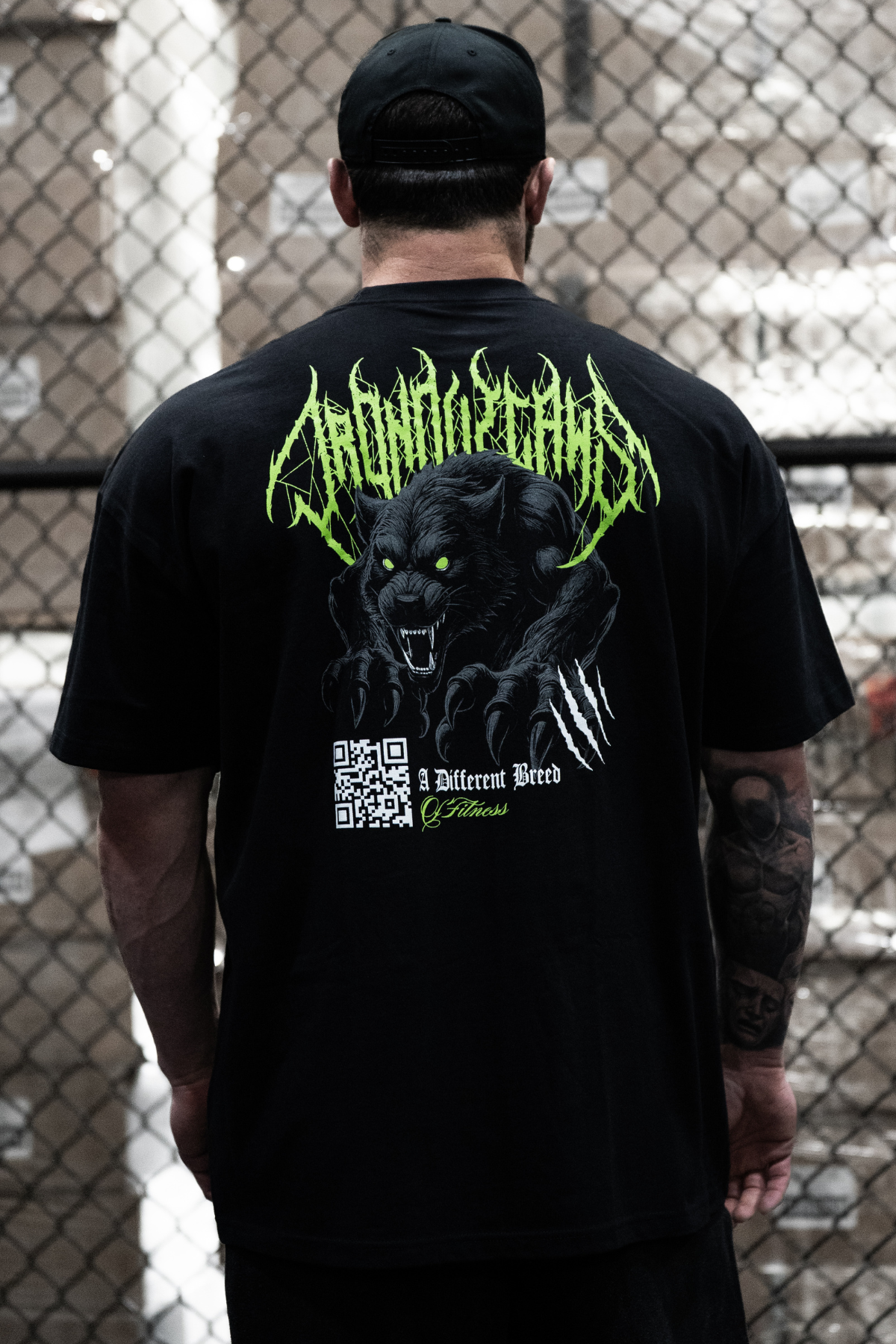 Iron Werewolf Oversized Tee