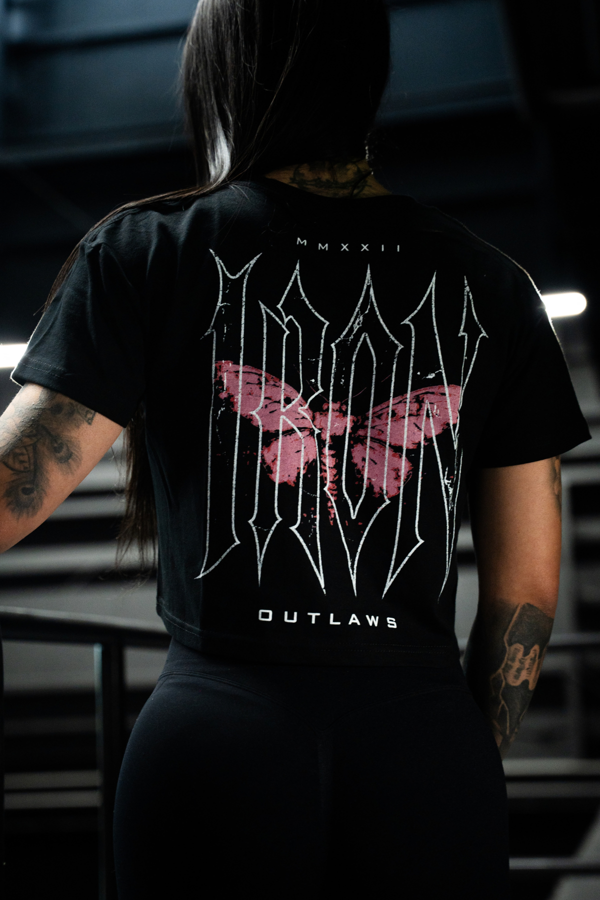 Death Moth Crop Top
