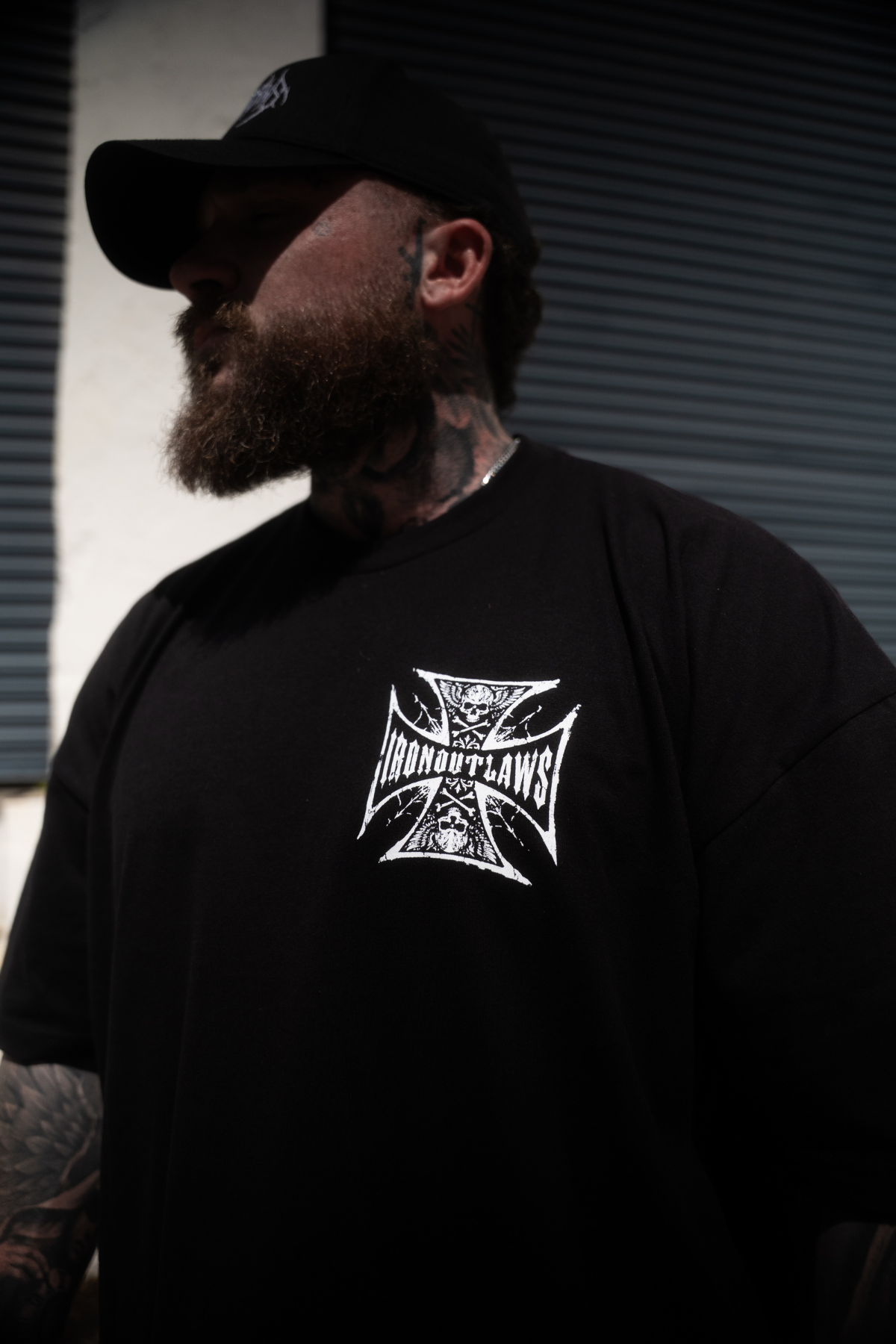 Iron Cross Oversized Tee