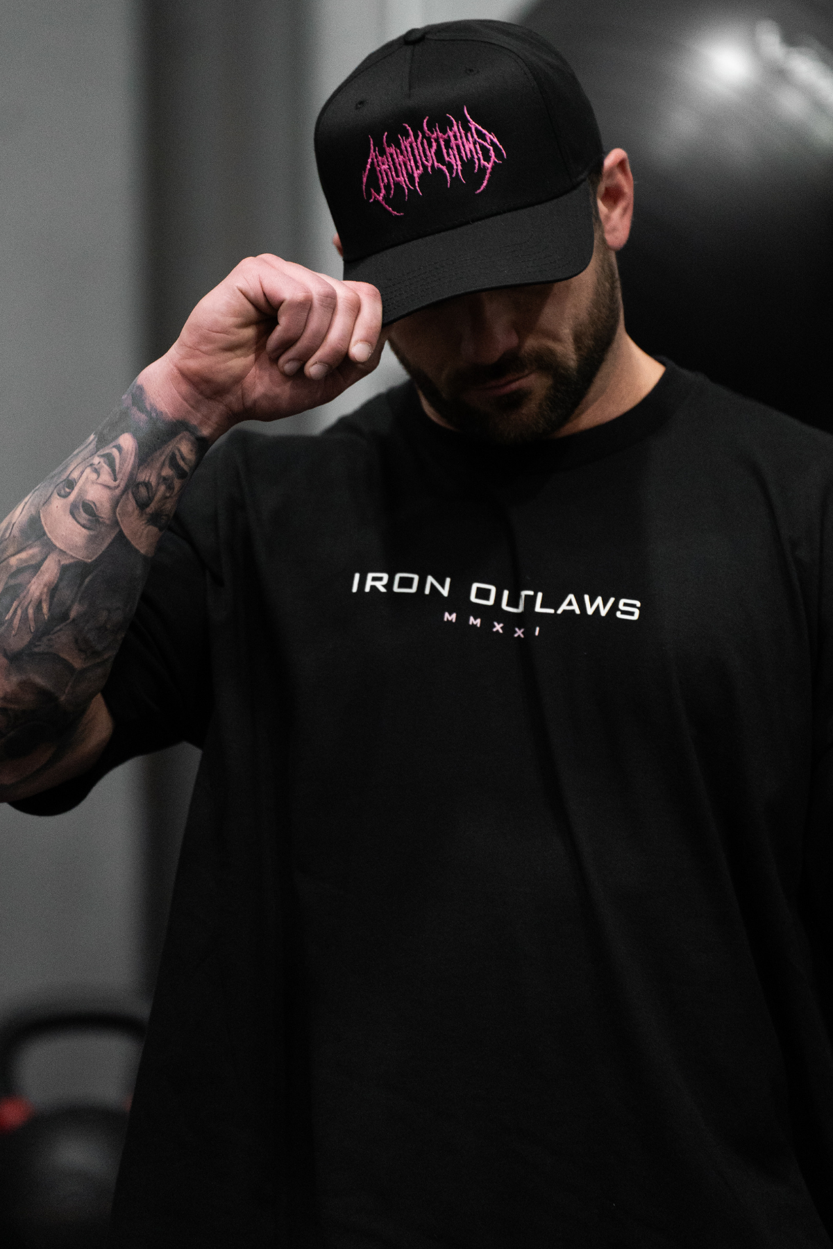 Pink Oni Oversized Tee