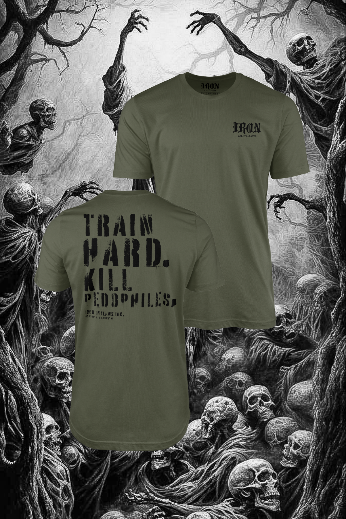 Train Hard Classic Tee