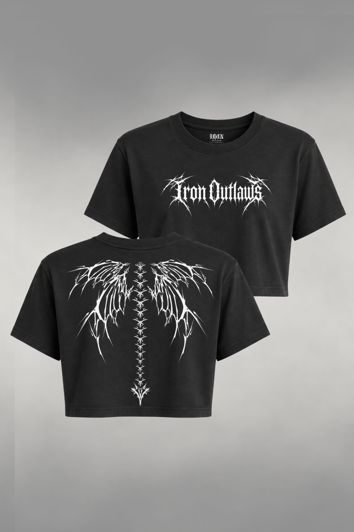 Iron Angel Crop Top