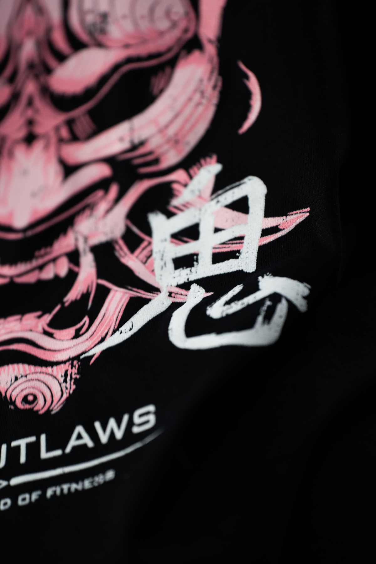 Pink Oni Midweight Hoodie