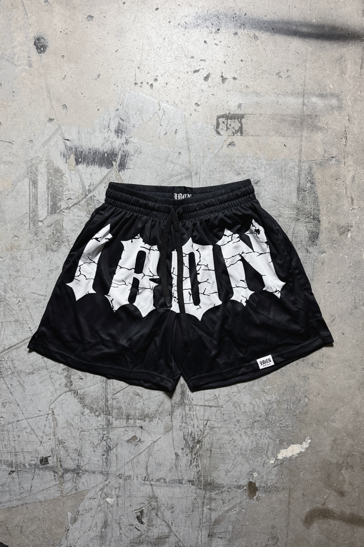 Iron Family Mesh Shorts Black