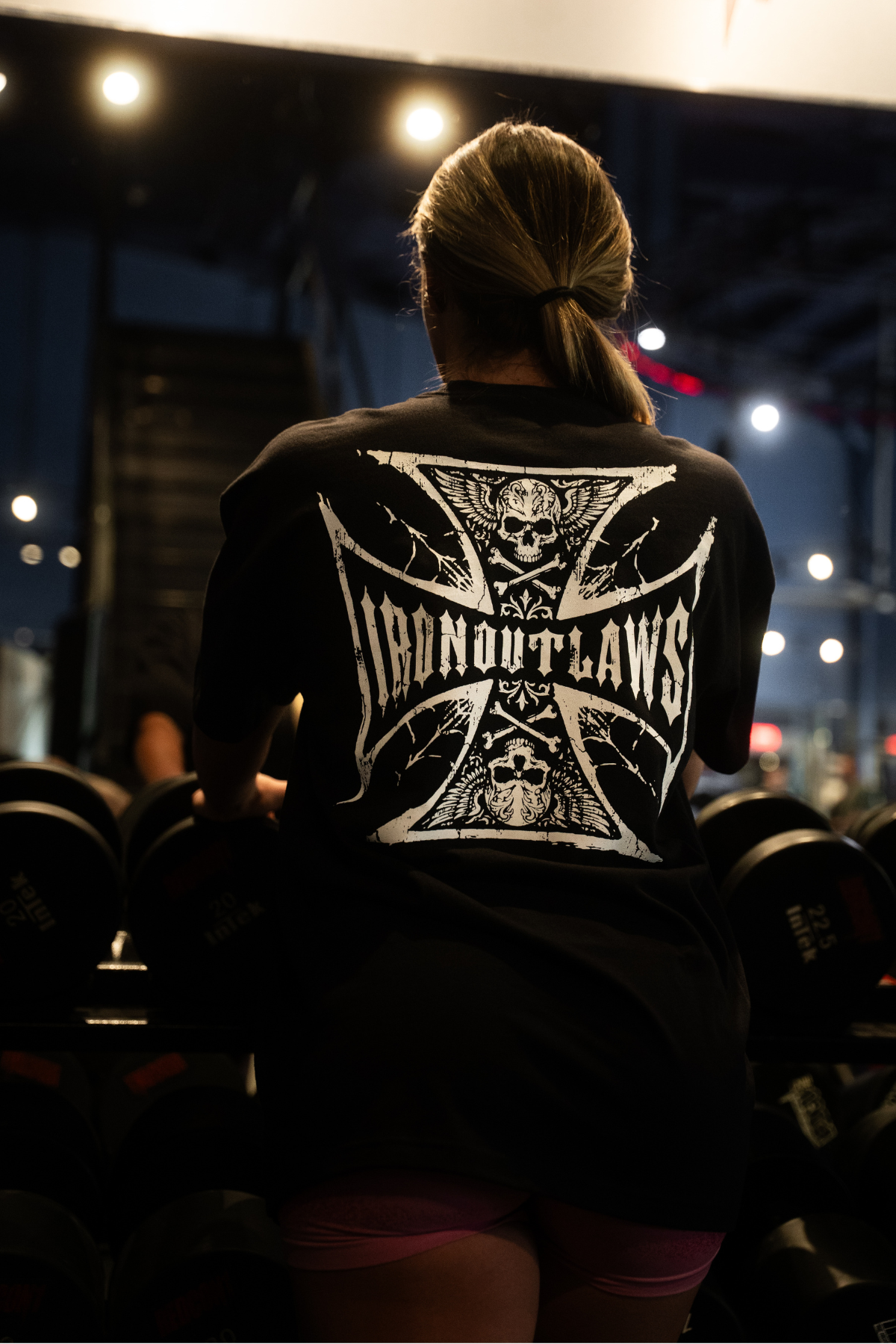Iron Cross Oversized Tee