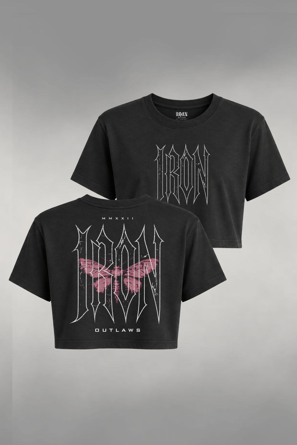 Death Moth Crop Top