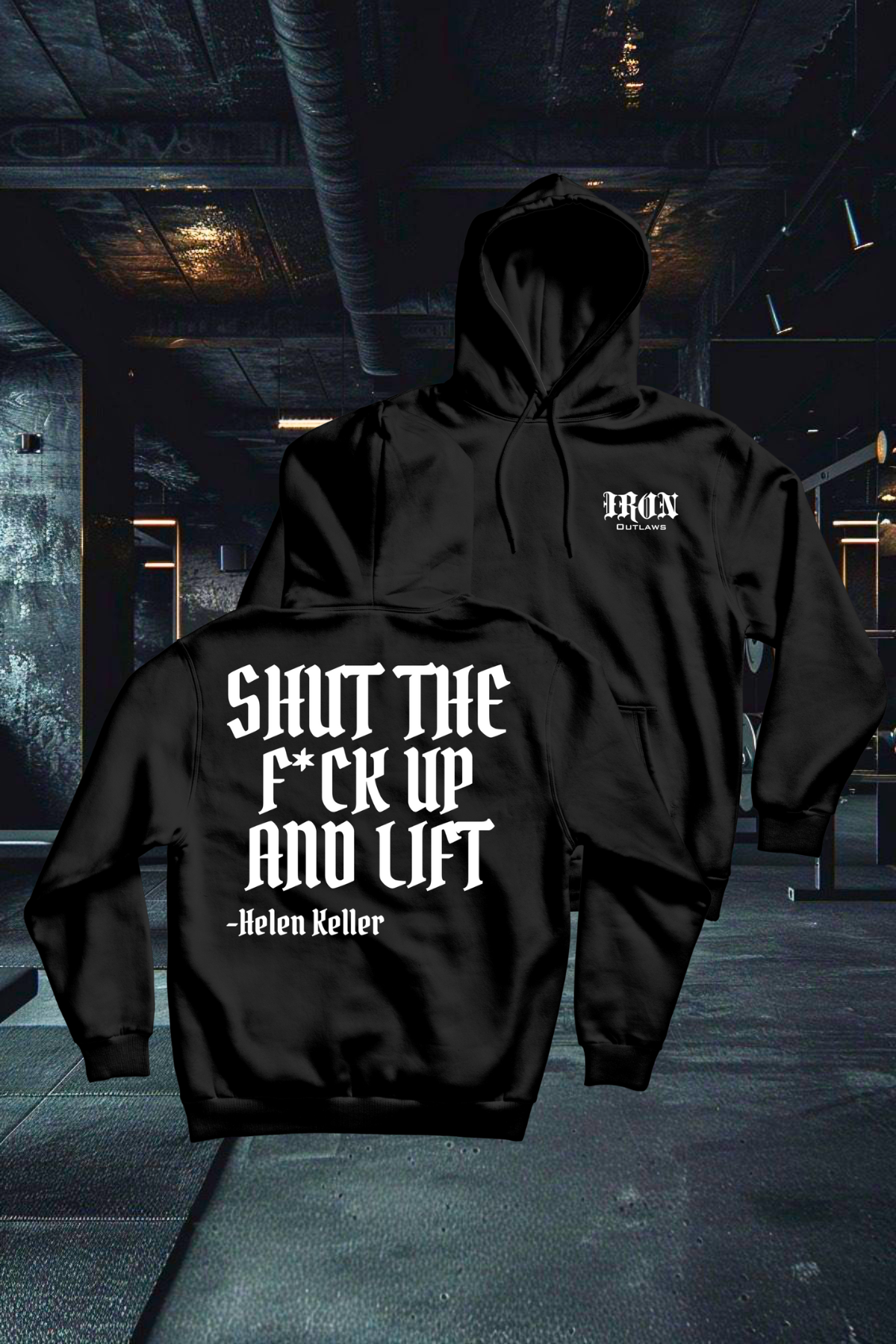 STFU And Lift Midweight Hoodie