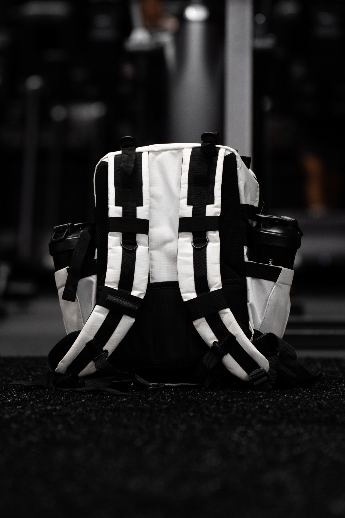 35L Iron Backpack White