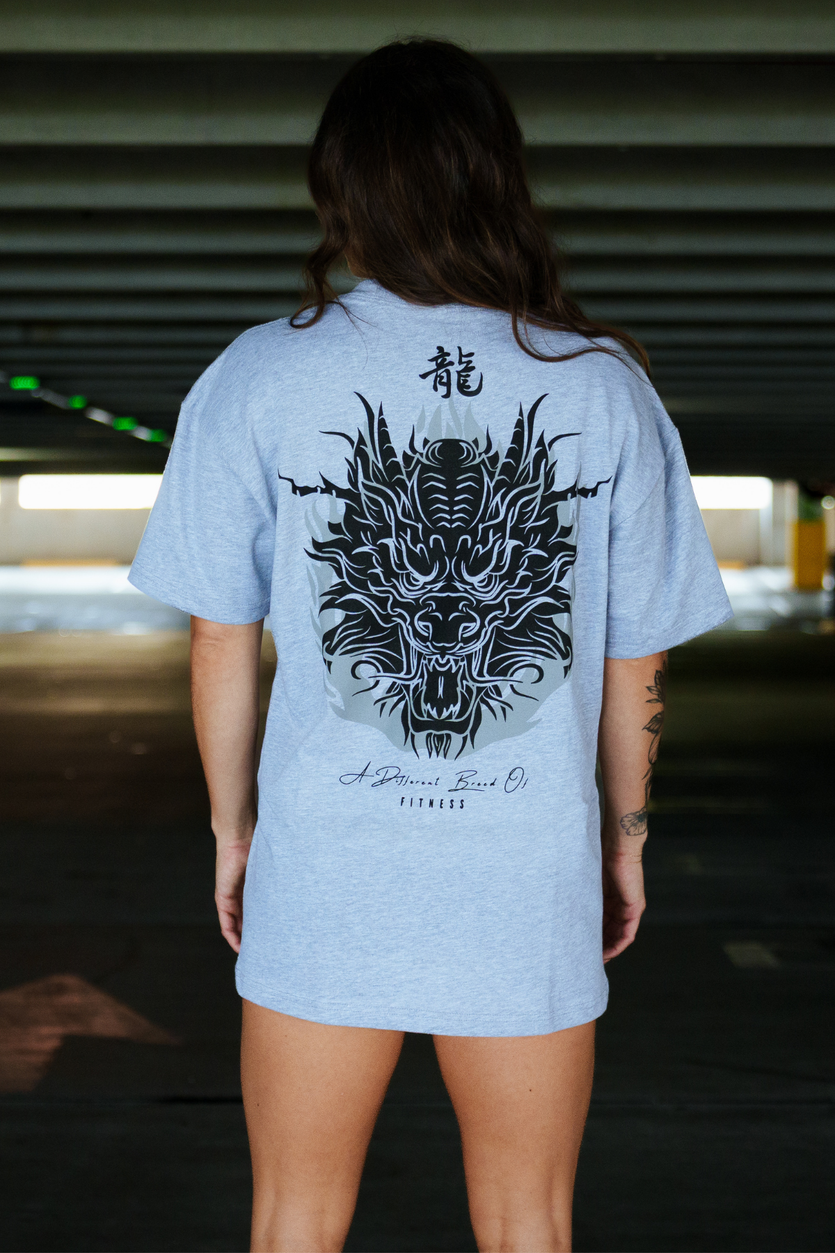 Iron Dragon Oversized Tee