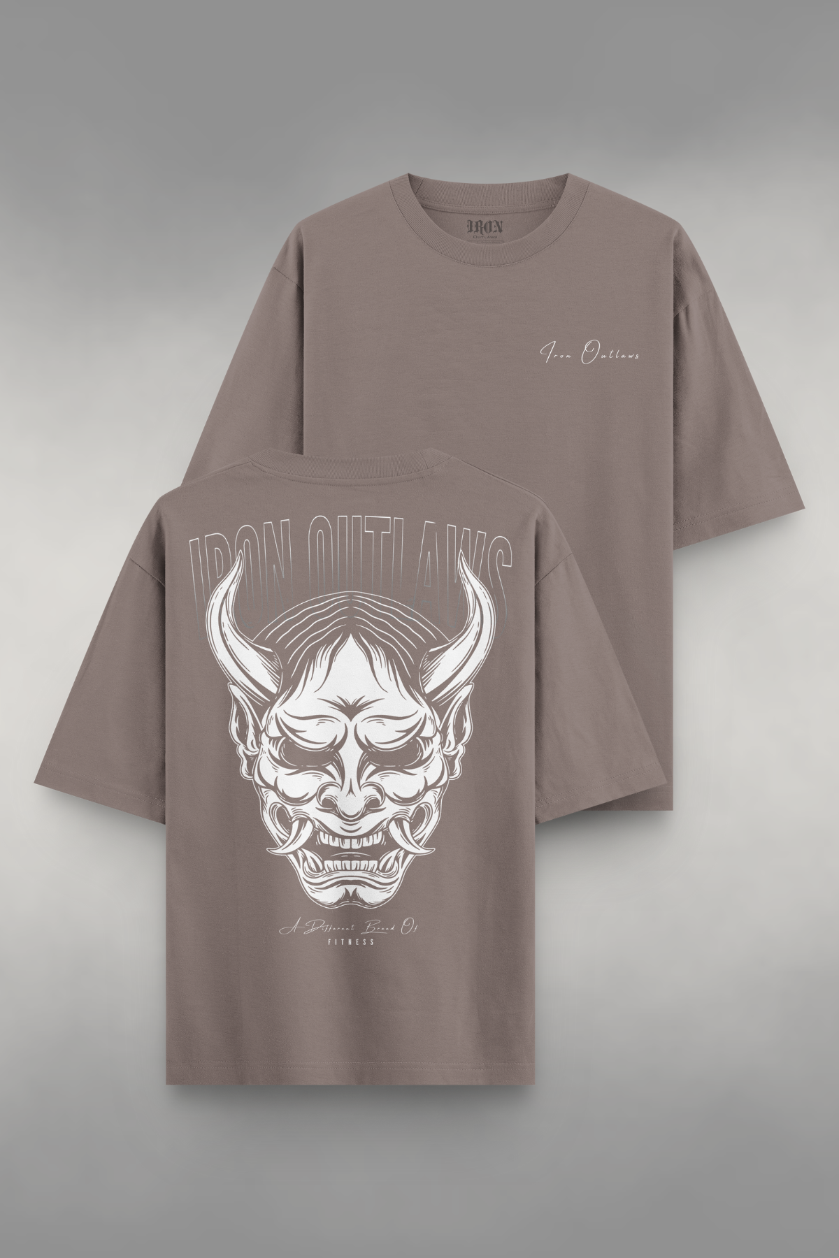 Oni Mask Oversized Tee