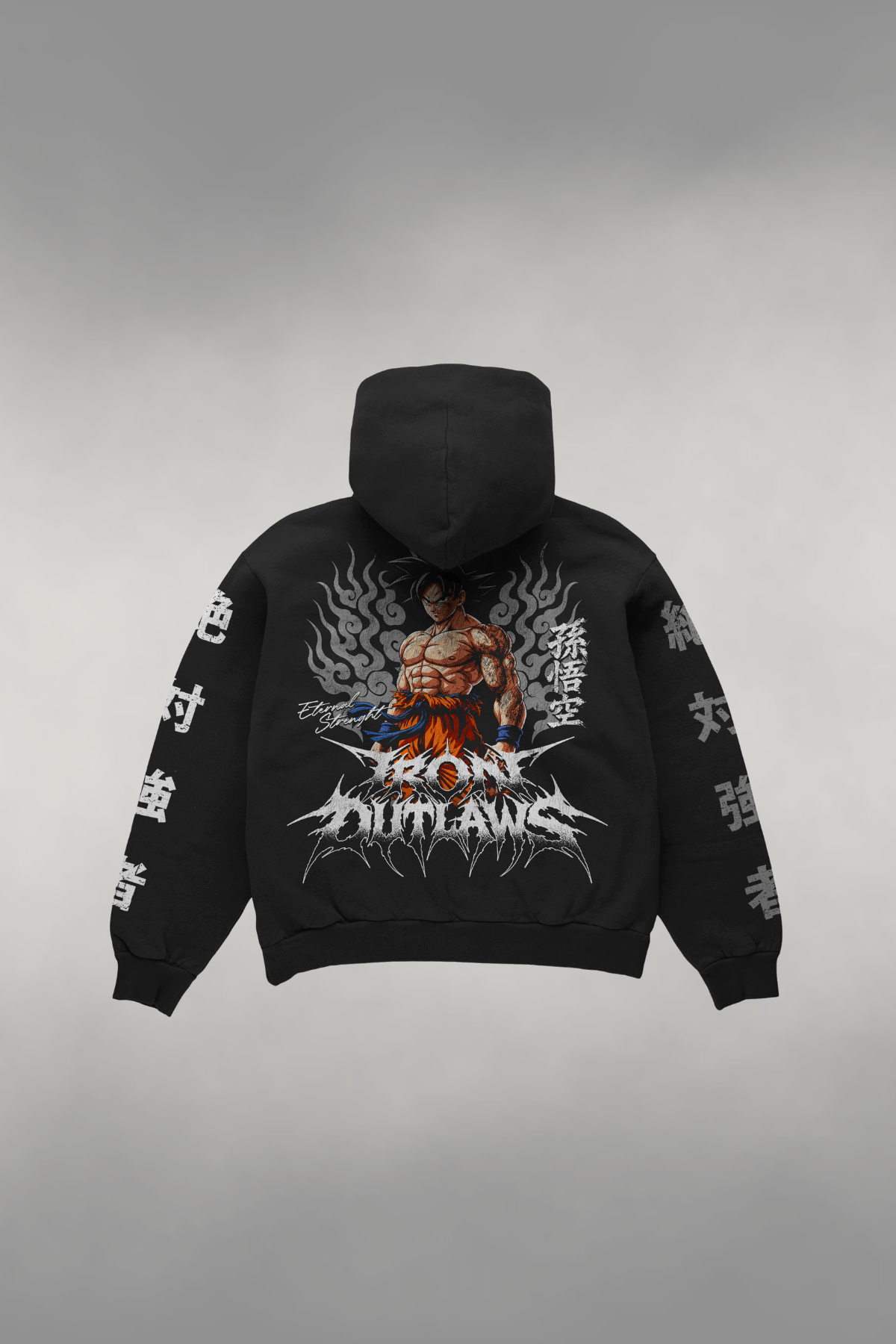 Iron Goku Oversized Hoodie