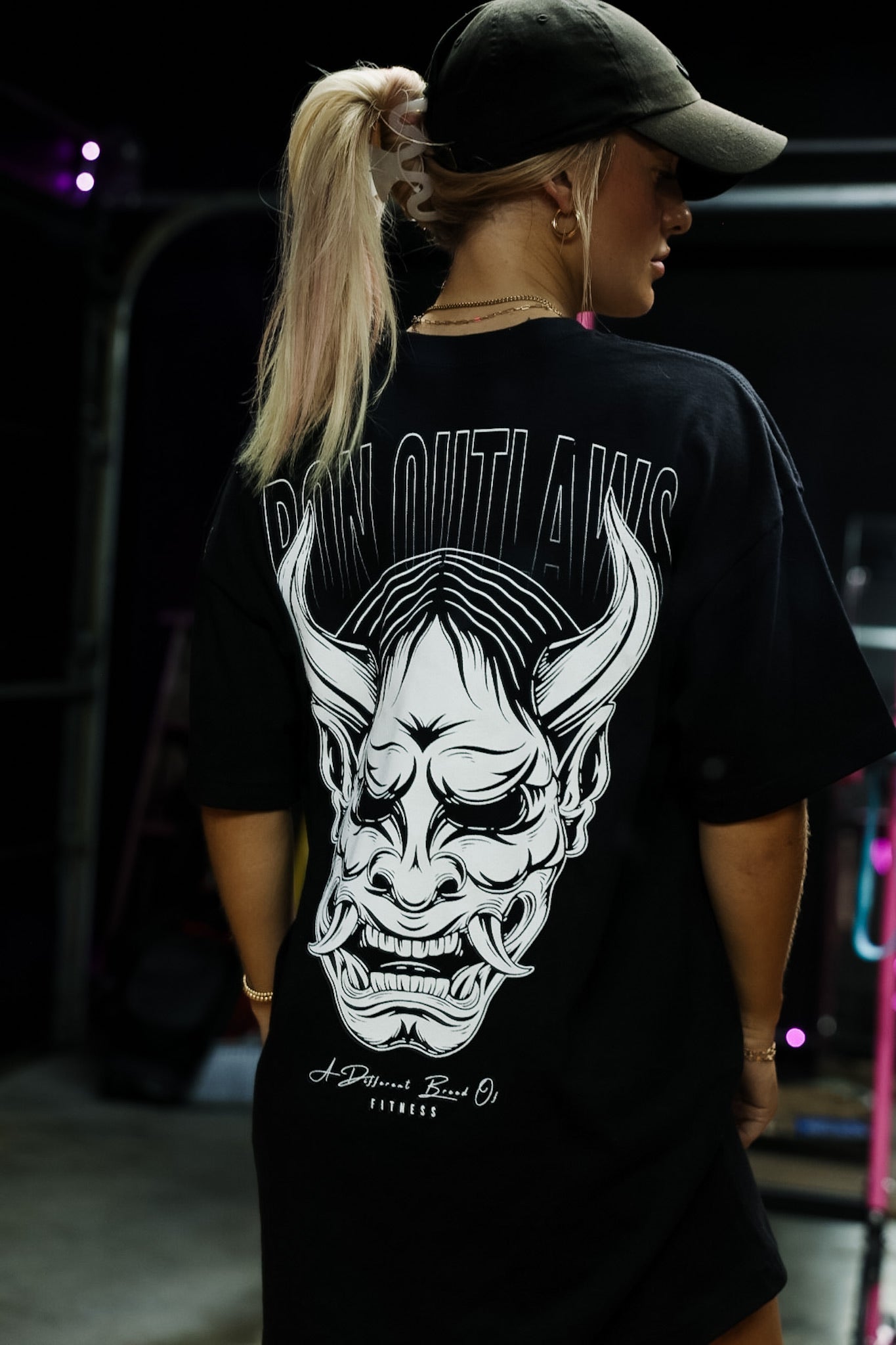 Oni Mask Oversized Tee