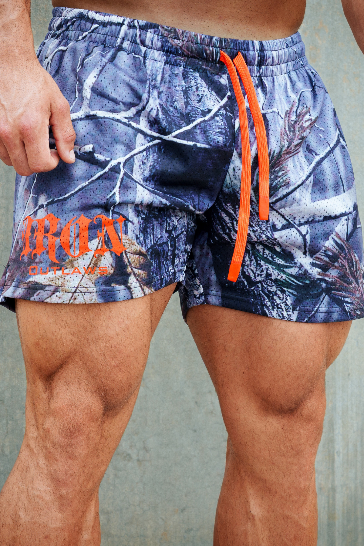 Camouflage Mesh Shorts