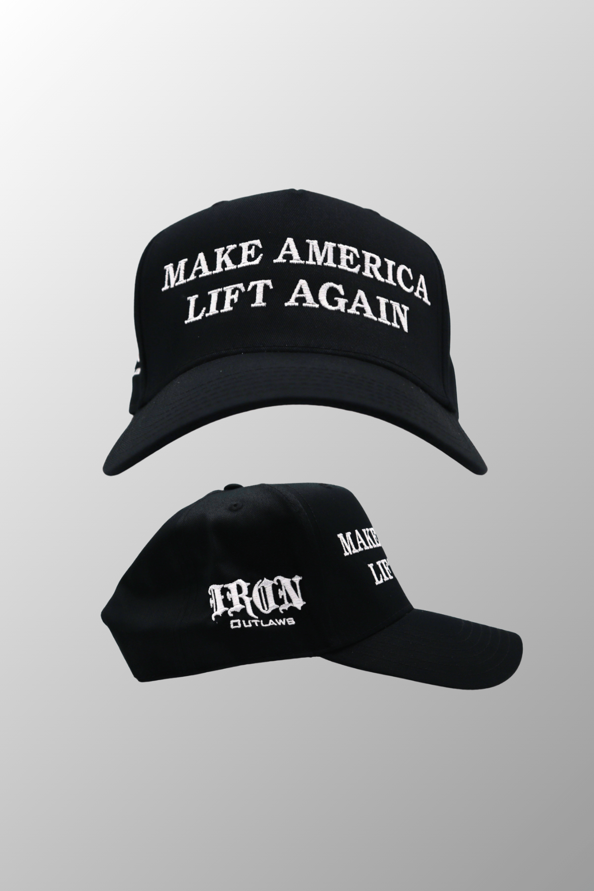 Iron Outlaws Headwear Make America Lift Again Snapback