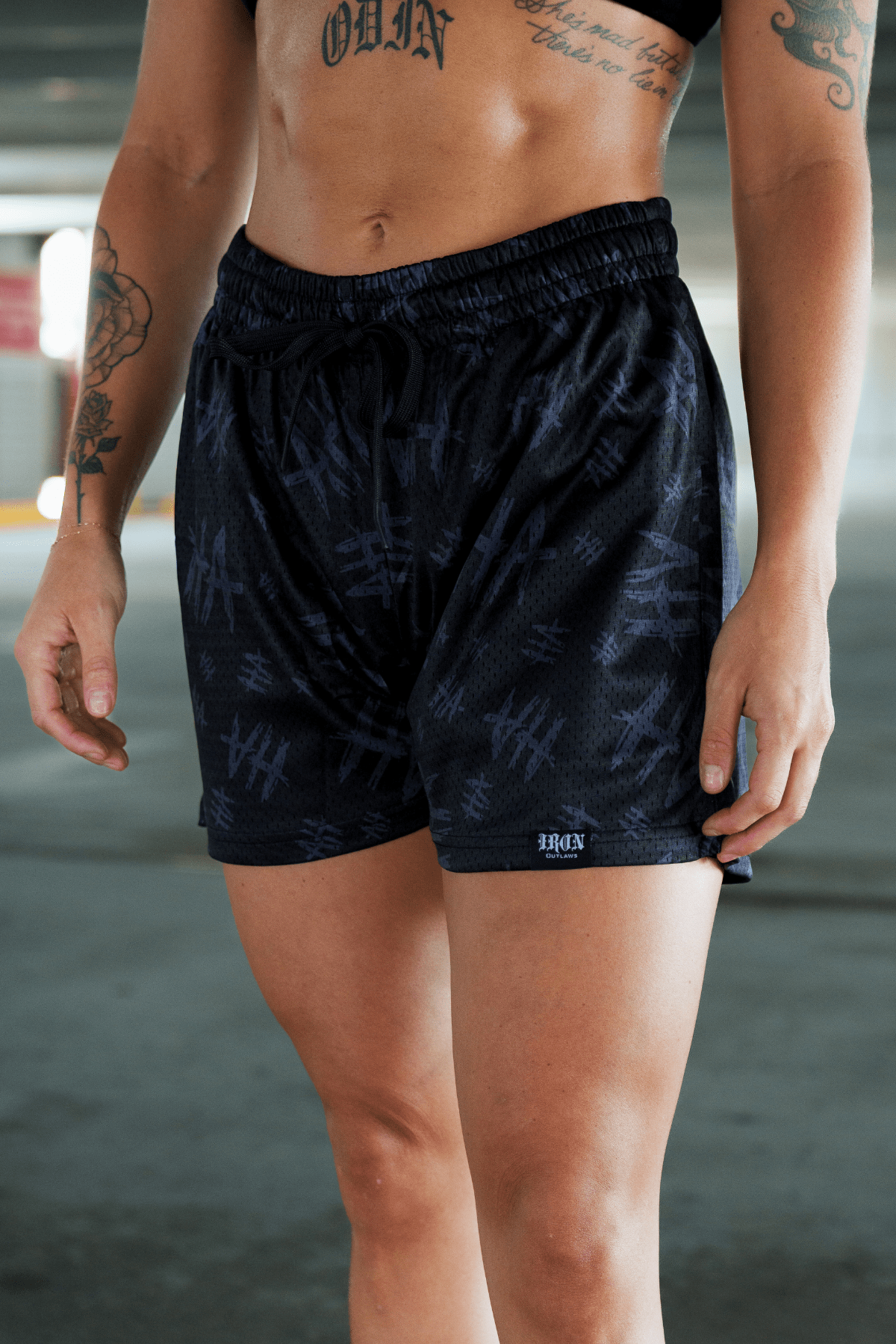 Iron Outlaws Shorts Joker Mesh Shorts