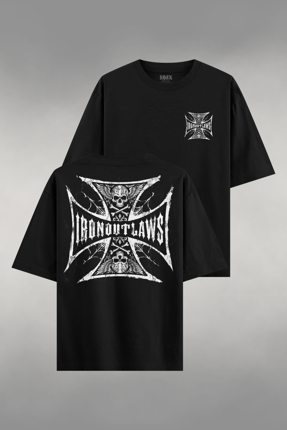 Iron Cross Oversized Tee