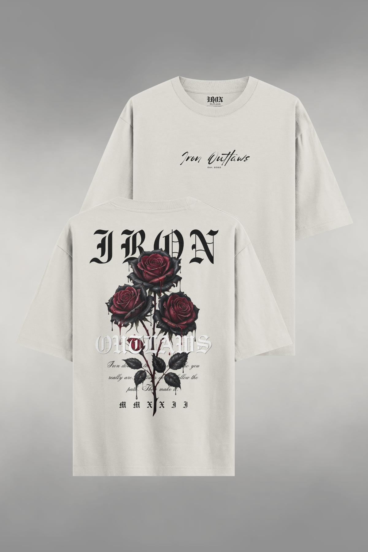 Iron Rose Oversized Tee