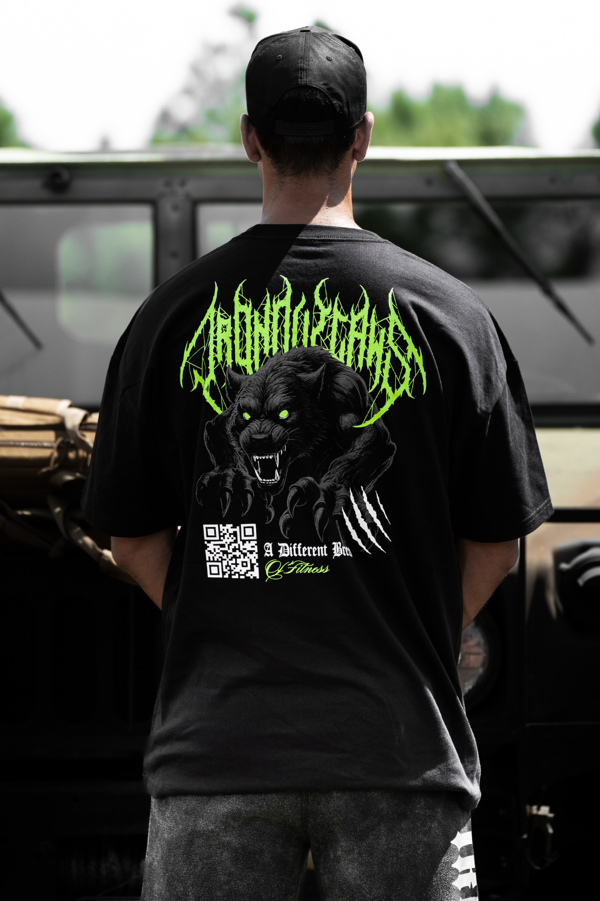 Iron Werewolf Oversized Tee